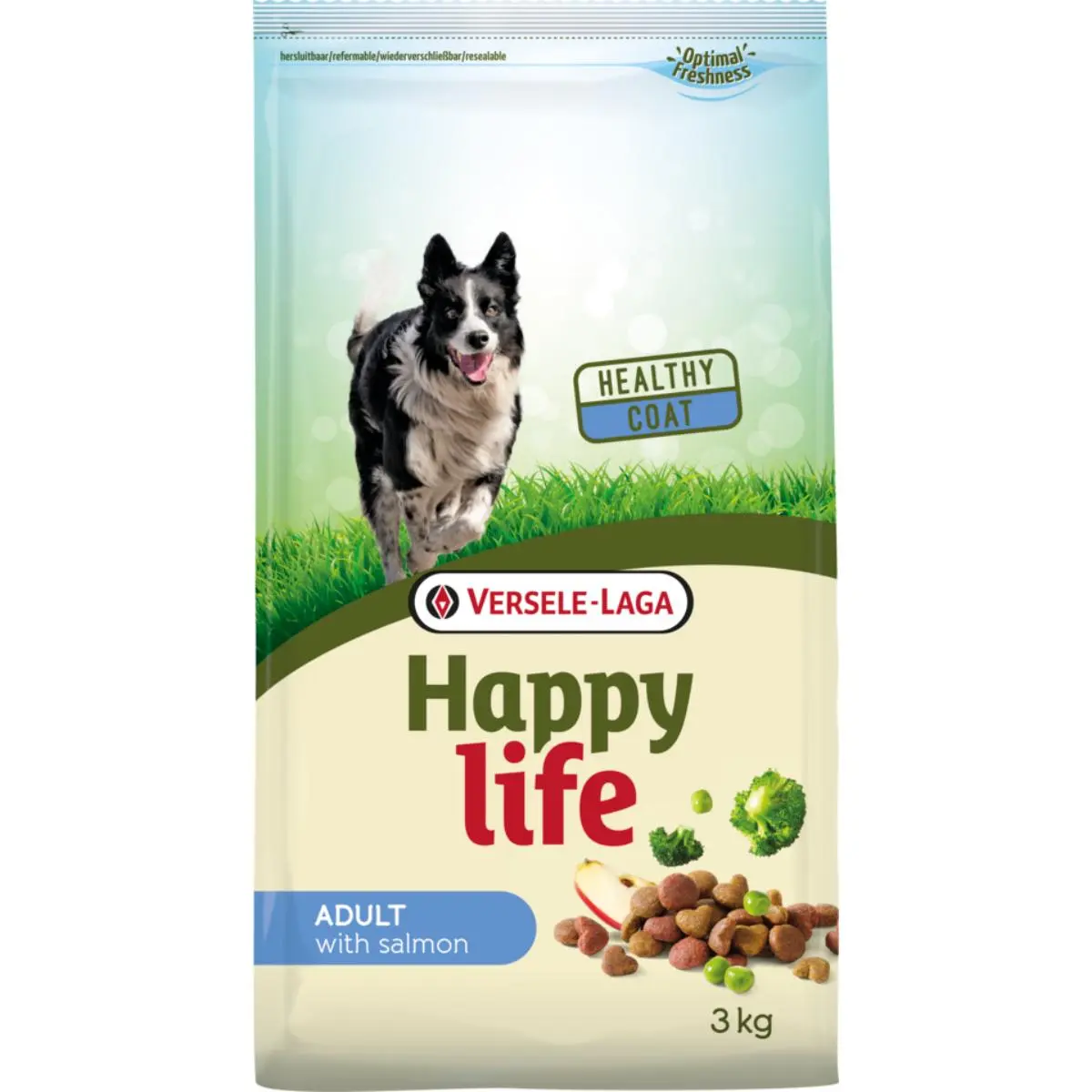 VERSELE LAGA Happy Life, XS-XL, Somon, hrana uscata caini, 15kg - Image 2