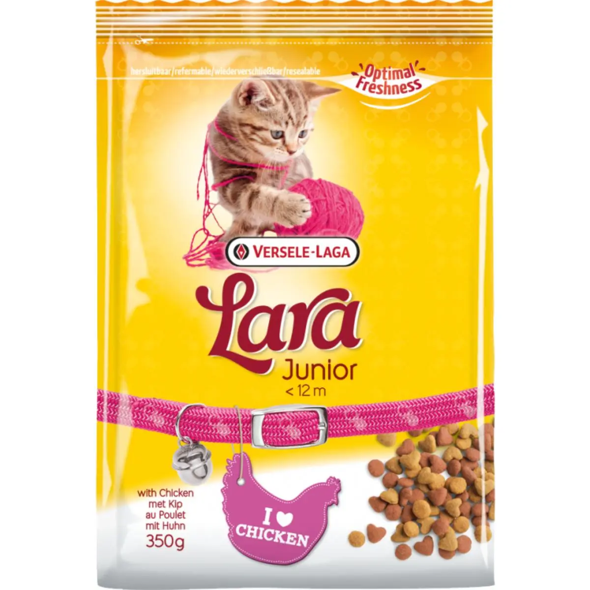 VERSELE LAGA Lara Junior, Pui, hrana uscata pisici junior, 2kg