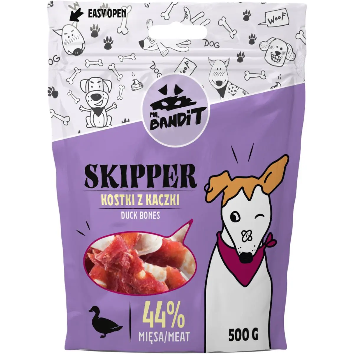 MR BANDIT Skipper, XS-XL, Rata, punguta recompense caini, 500g