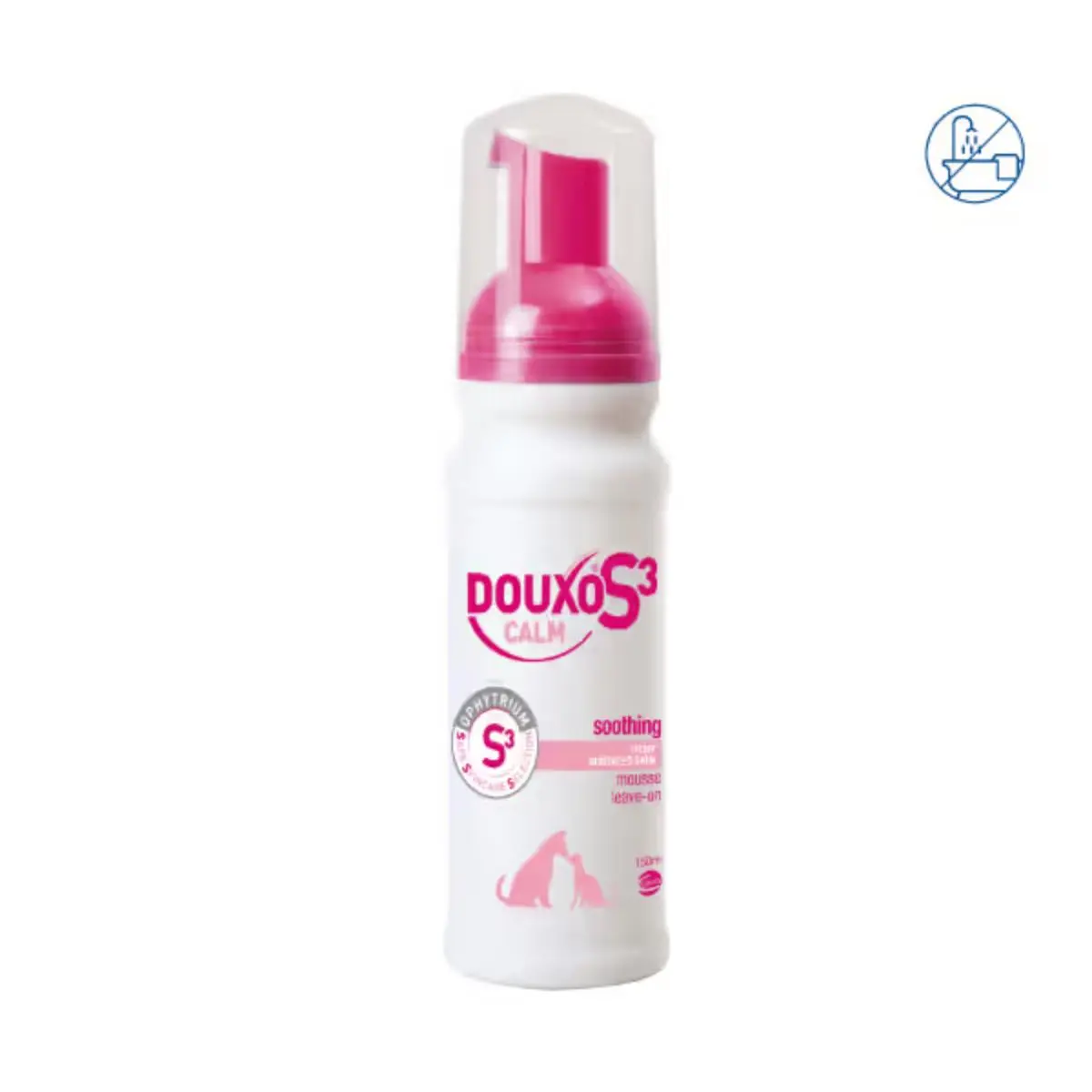 DOUXO S3 Calm, spuma caini si pisici, anti-mancarime, calmanta, flacon, 150ml - Image 2