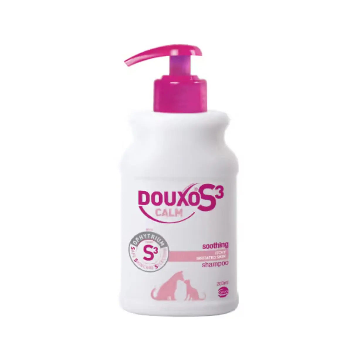DOUXO S3 Calm, sampon caini si pisici, anti-mancarime, calmant, flacon, 200ml - Image 2