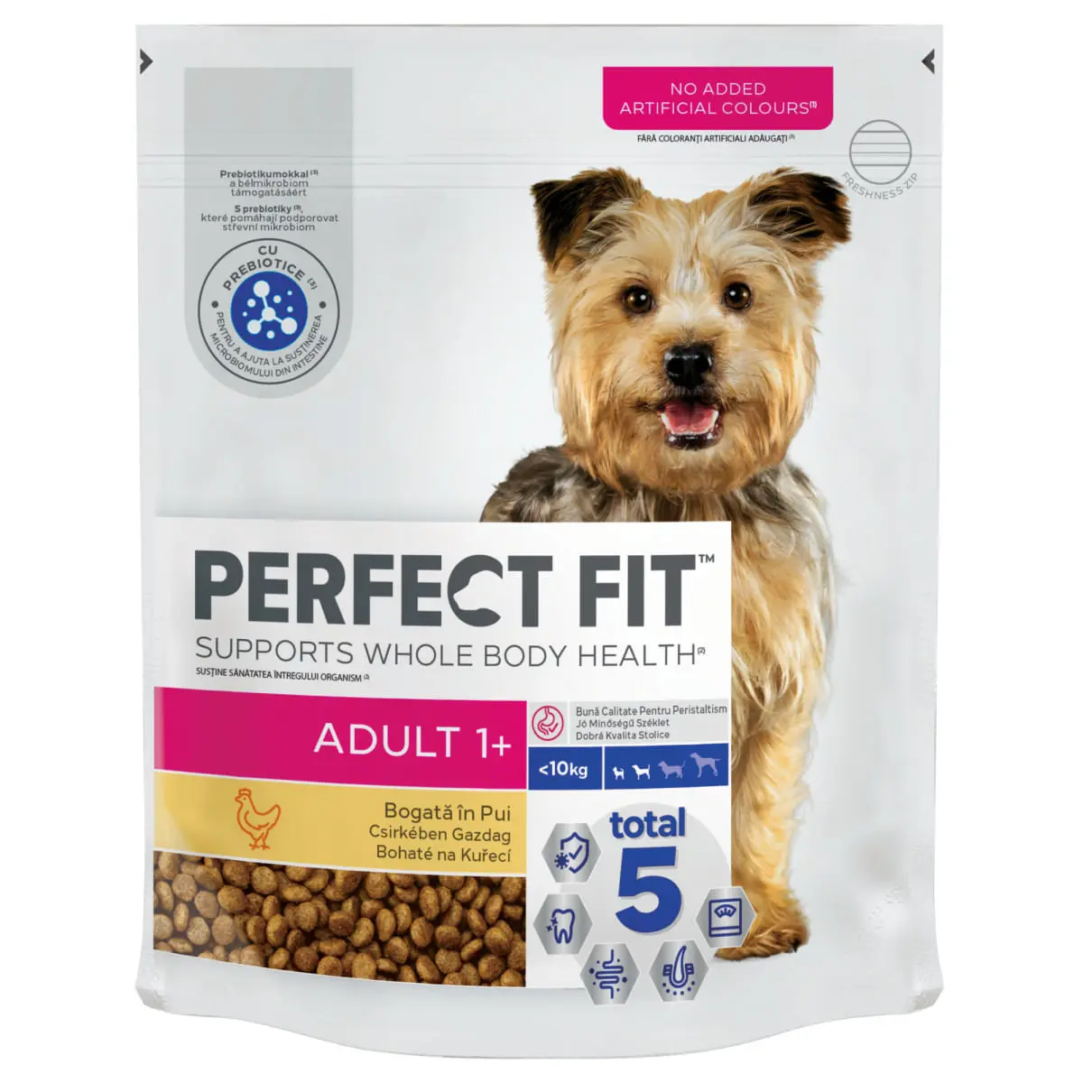 PERFECT FIT Dog Adult Small, XS-S, Pui, hrana uscata caini, 825g - Image 2
