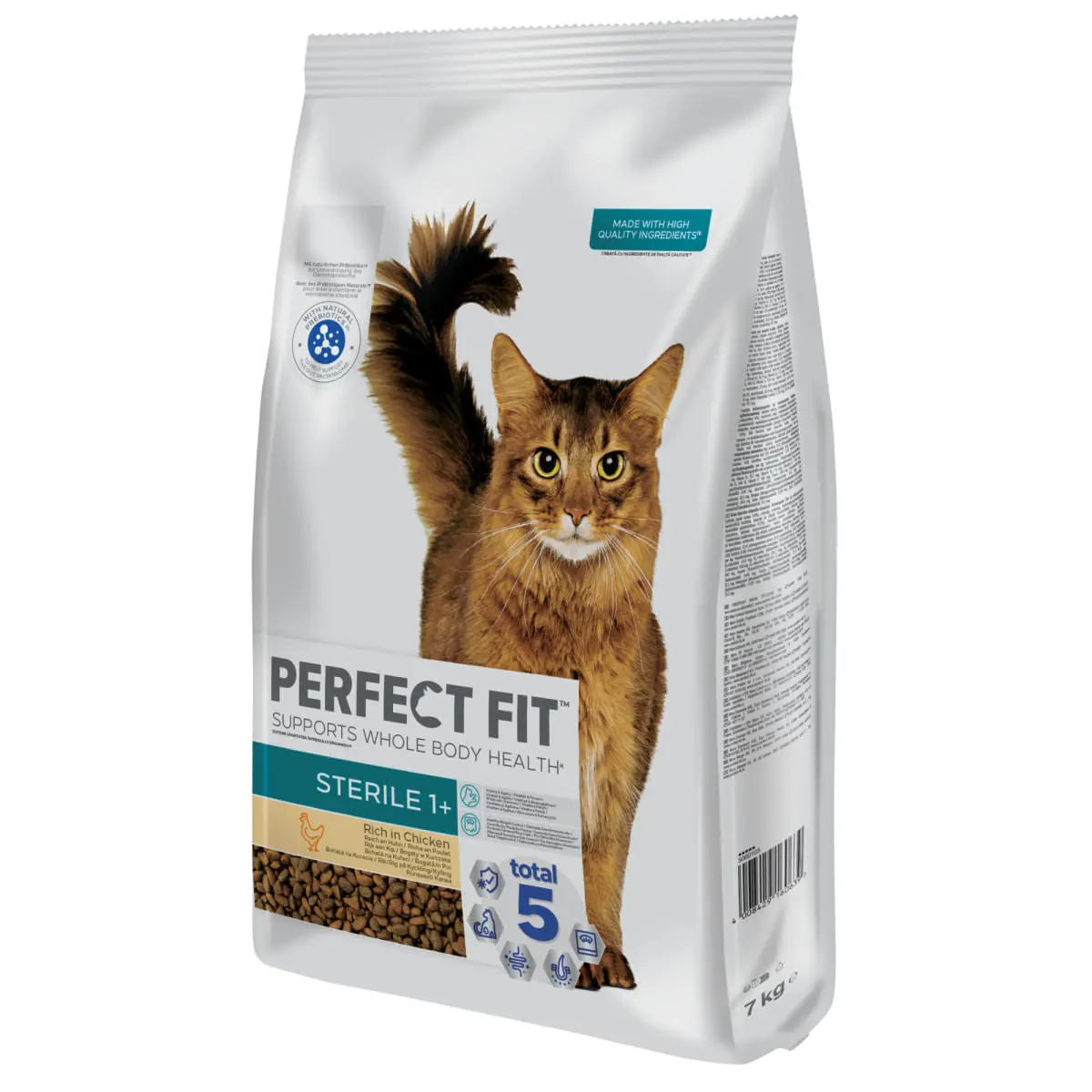 PERFECT FIT Cat Sterile 1+, Pui, hrana uscata pisici sterilizate, 7kg
