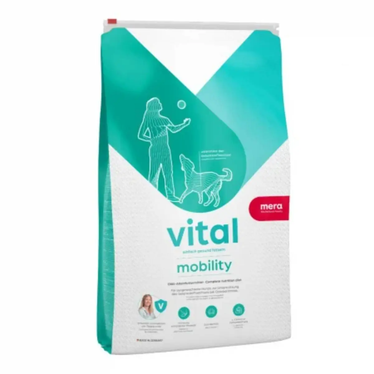 MERA Vital Mobility, XS-XL, Pasare, dieta veterinara, hrana uscata caini, sistem articular, 10kg - Image 2