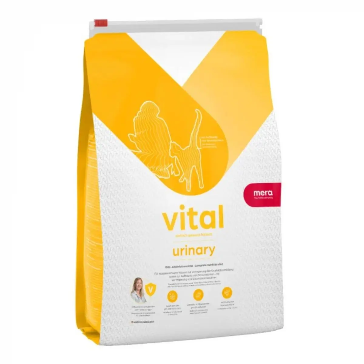 MERA Vital Urinary, Pasare, dieta veterinara, hrana uscata pisici, sistem urinar, 750g