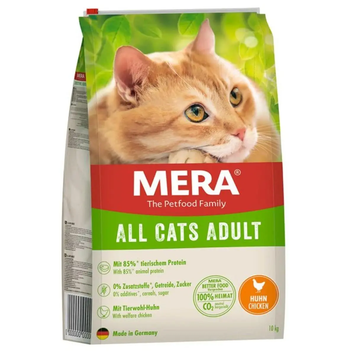 MERA, Pui, hrana uscata fara cereale pisici, 10kg