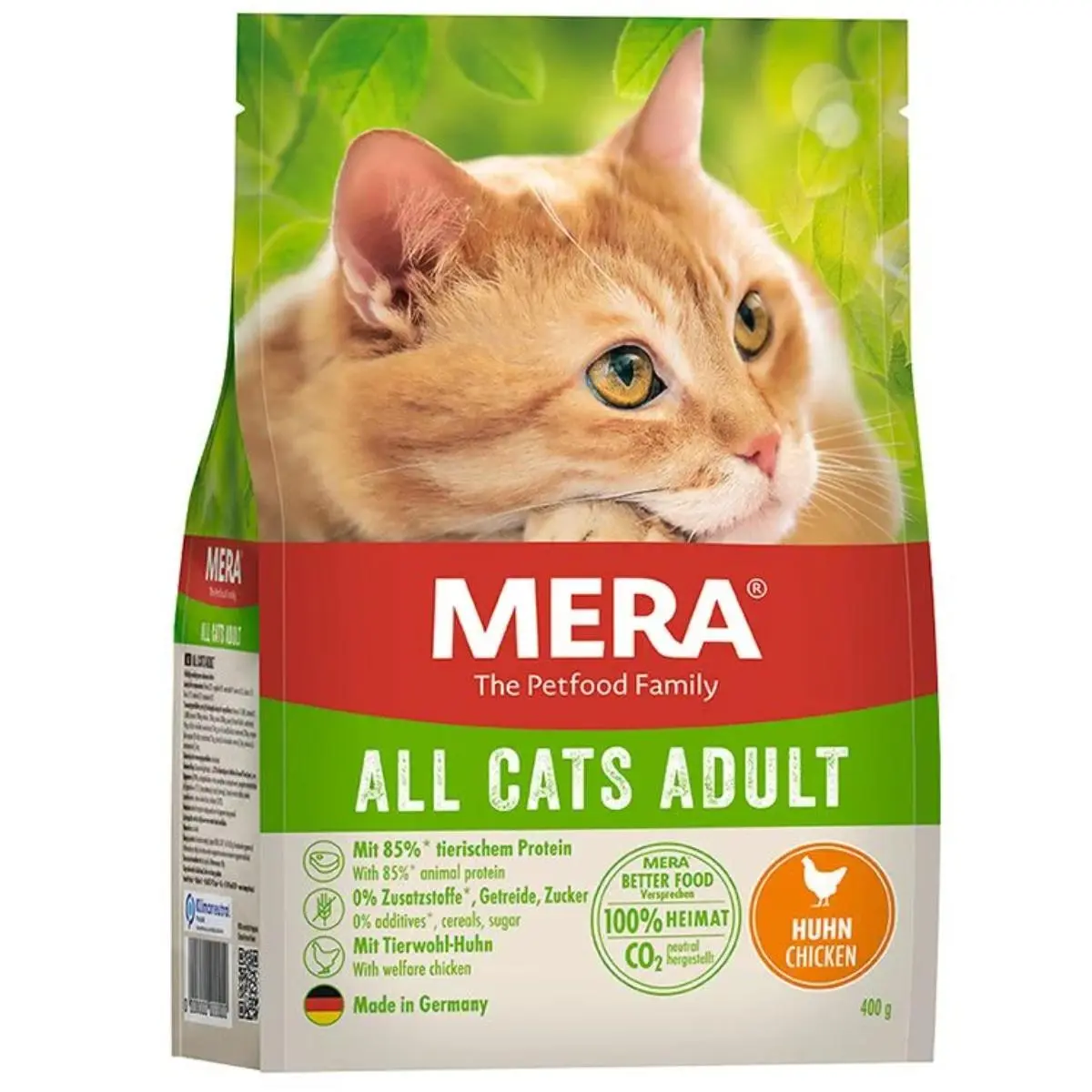 MERA, Pui, hrana uscata fara cereale pisici, 400g - Image 2