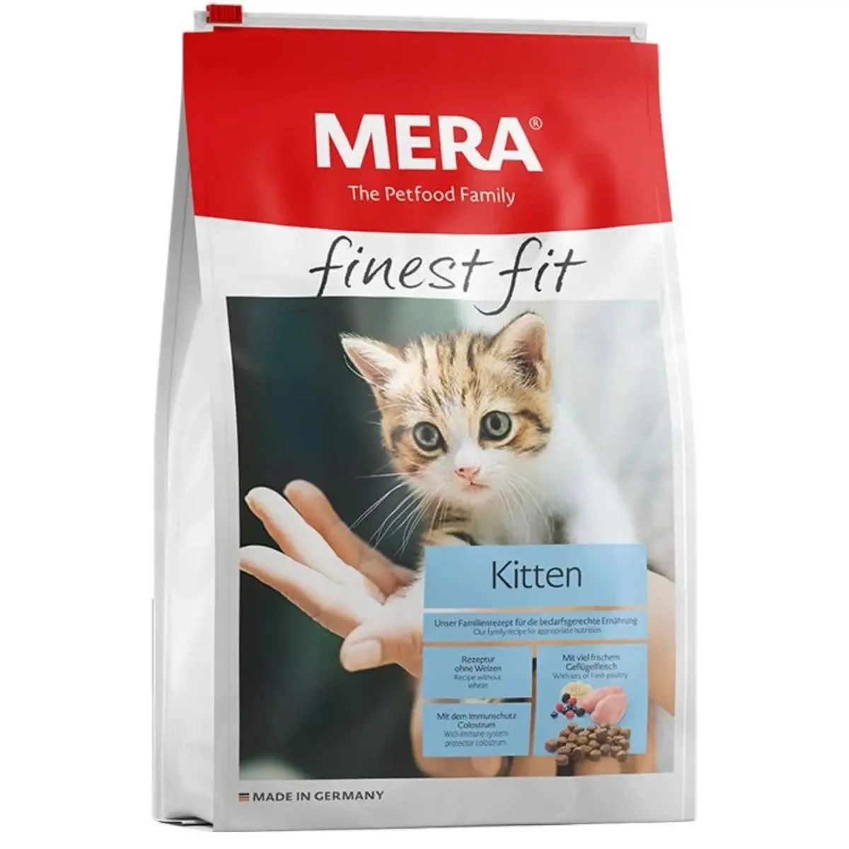 MERA Finest Fit Kitten, Pui, hrana uscata pisici junior, 4kg