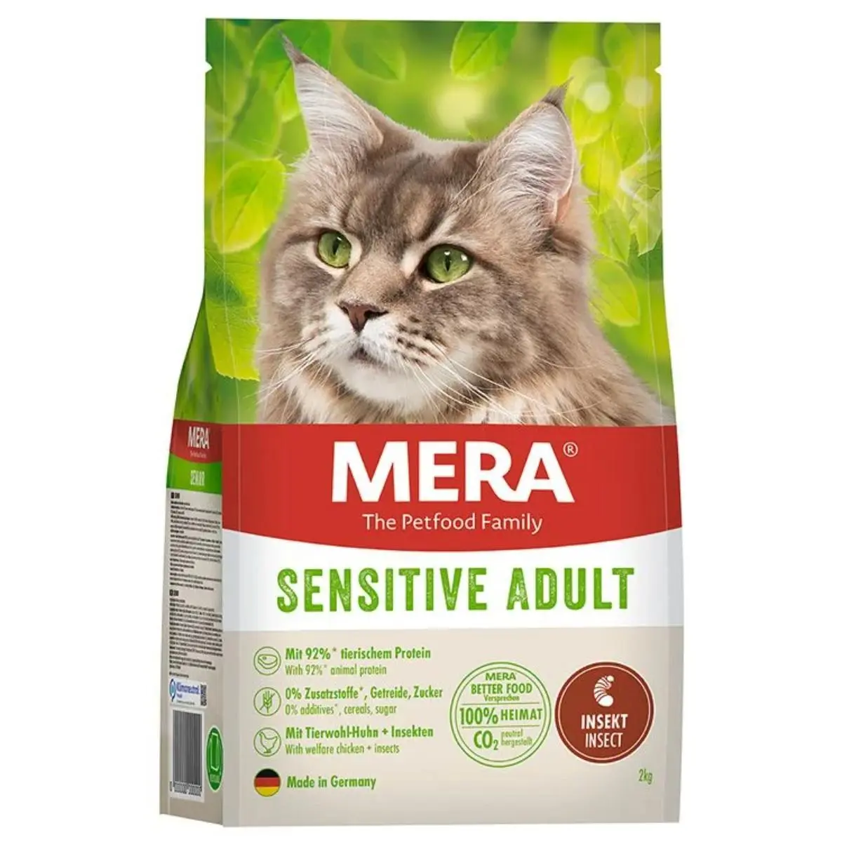 MERA Sensitive, Insecte, hrana uscata fara cereale pisici, alergii, 2kg - Image 2