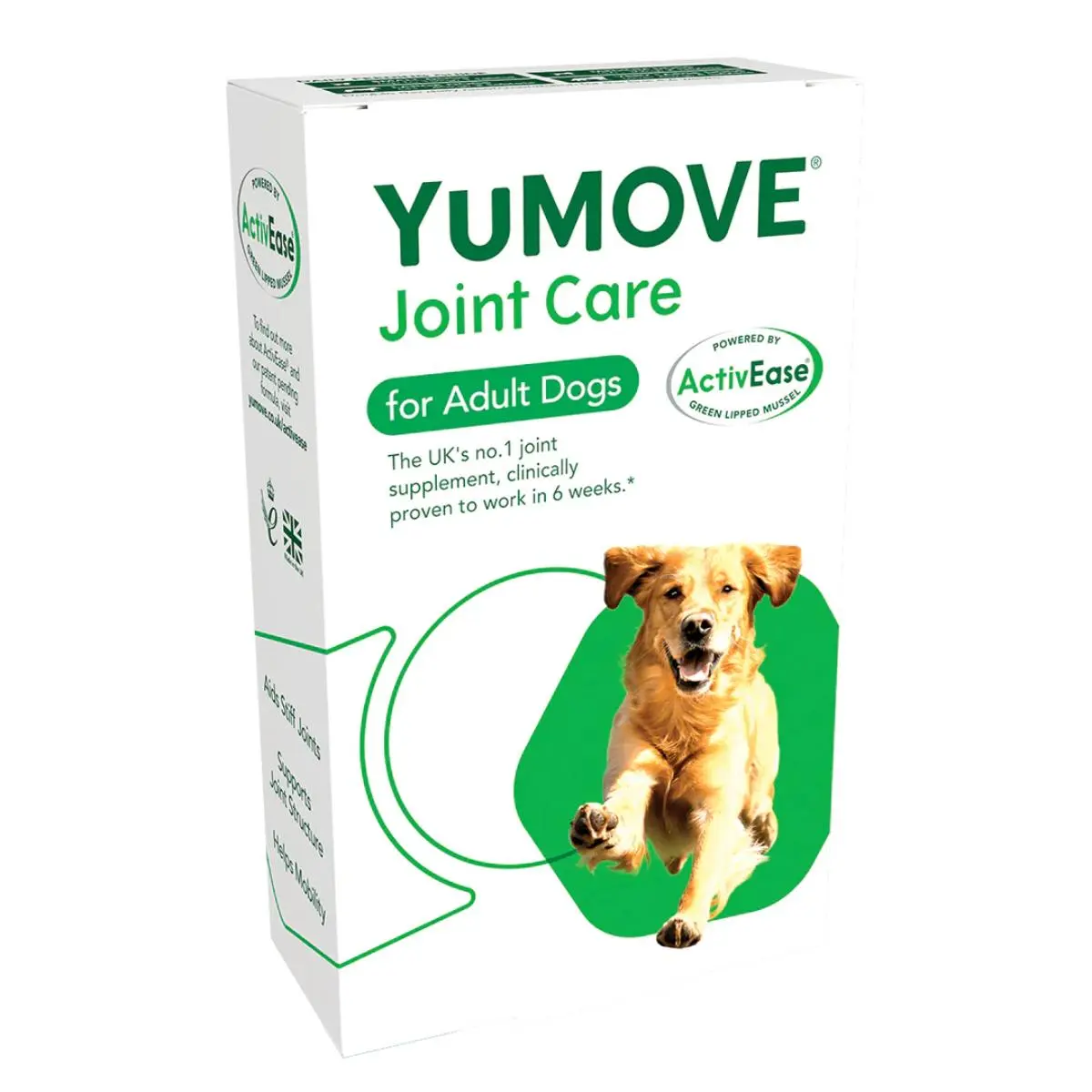 YuMOVE Joint Care for Adult Dogs, supliment sistem articular caini, comprimate YuMOVE Joint Care for Adult Dogs, XS-XL, supliment sistem articular caini, cutie, 120 comprimate - Image 2