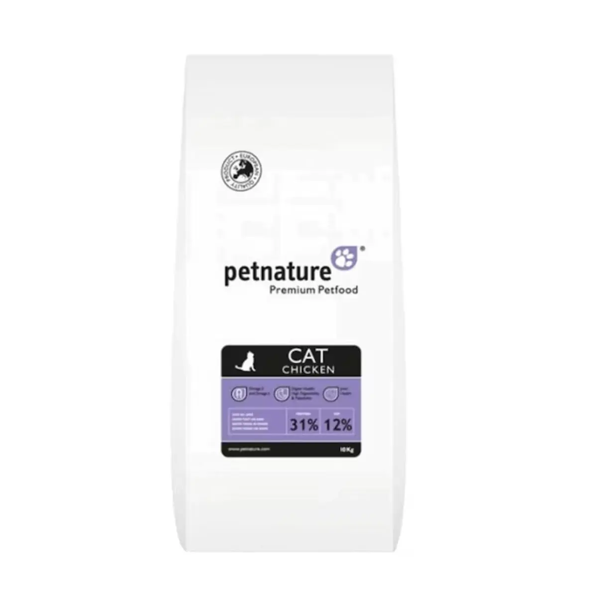 PETNATURE, Pui, hrana uscata pisici, 10kg - Image 2