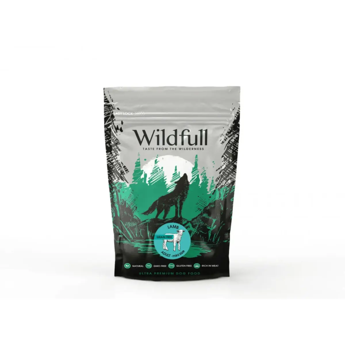 WILDFULL Adult Mini Size, XS-S, Miel, hrana uscata fara cereale caini, 500g