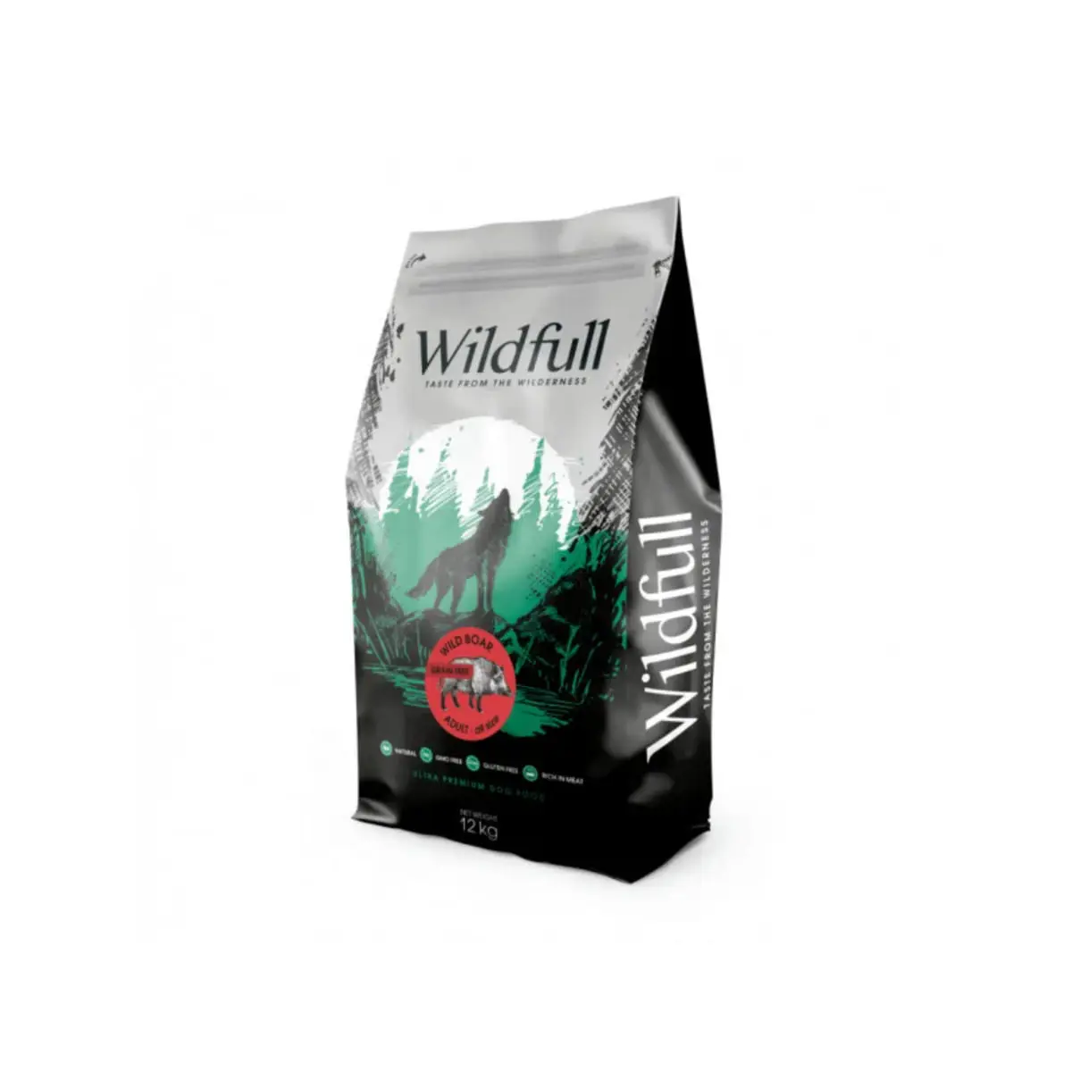 WILDFULL Adult All Size, XS-XL, Mistret, hrana uscata fara cereale caini, 12kg