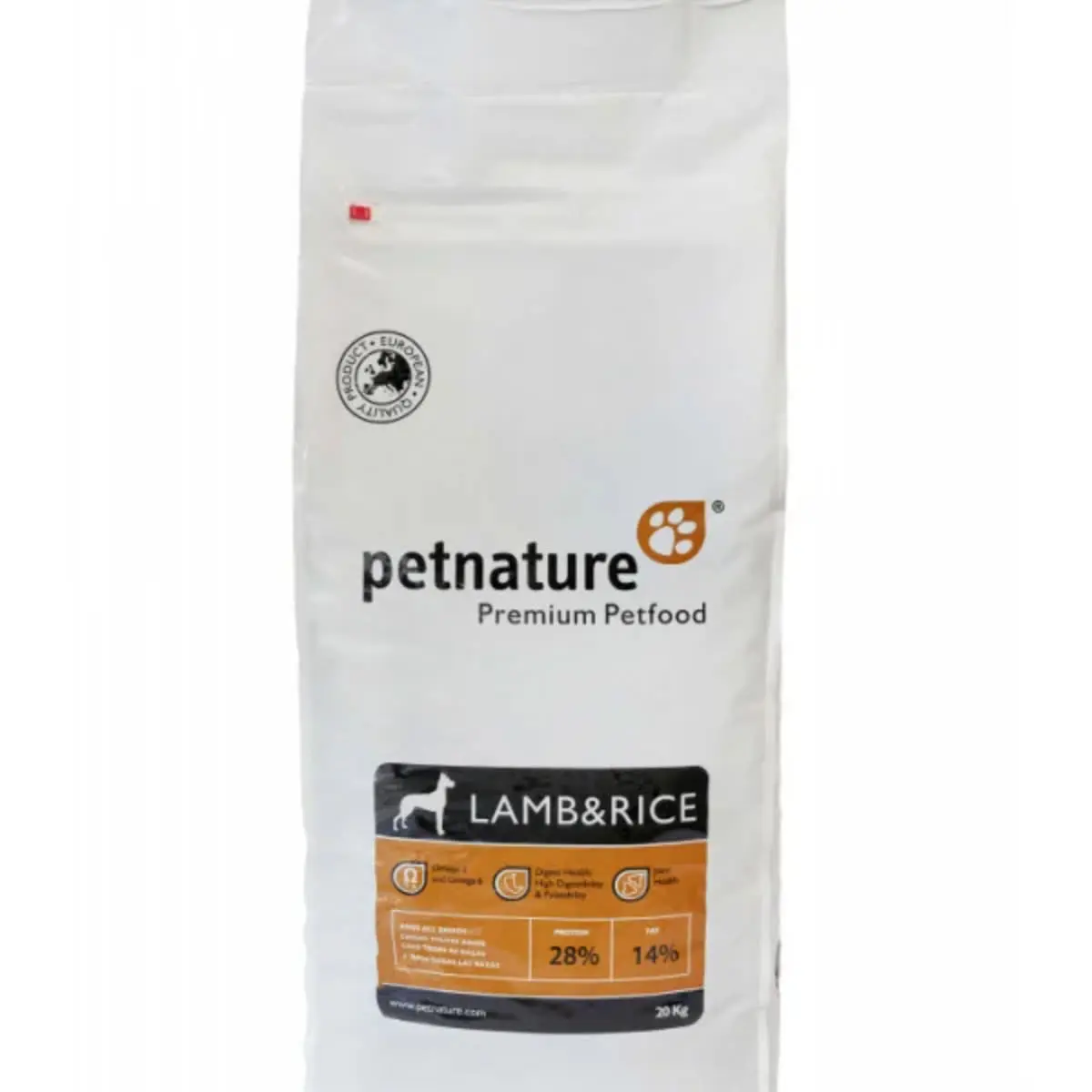 PETNATURE, XS-XL, Miel si Orez, hrana uscata caini, 20kg