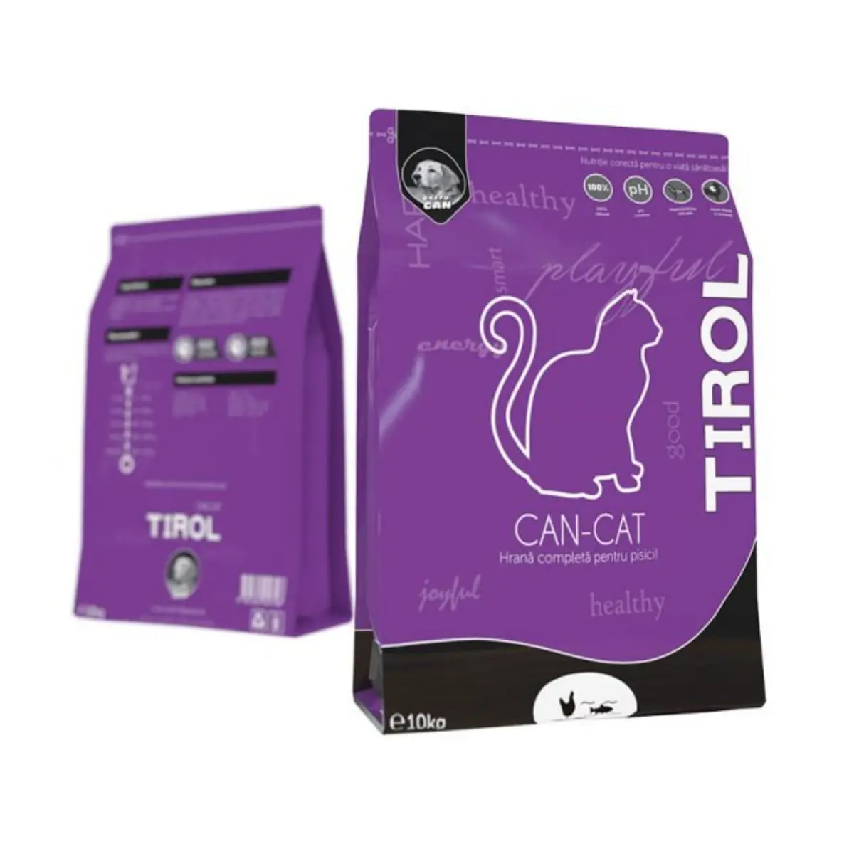TIROL Can-Cat, Ficat, hrana uscata pisici, 10kg
