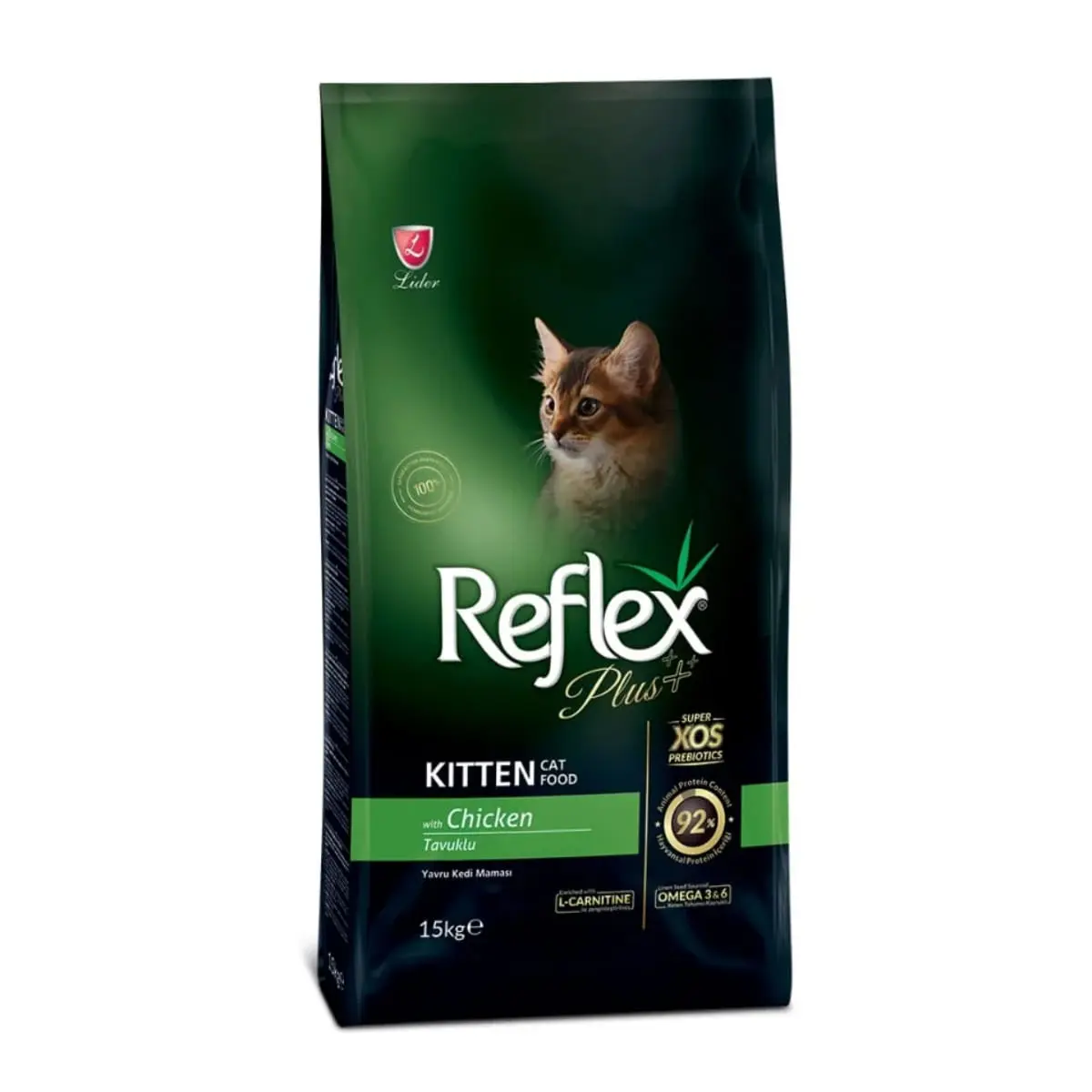 REFLEX Plus Kitten, Pui, hrana uscata pisici junior, 15kg - Image 2