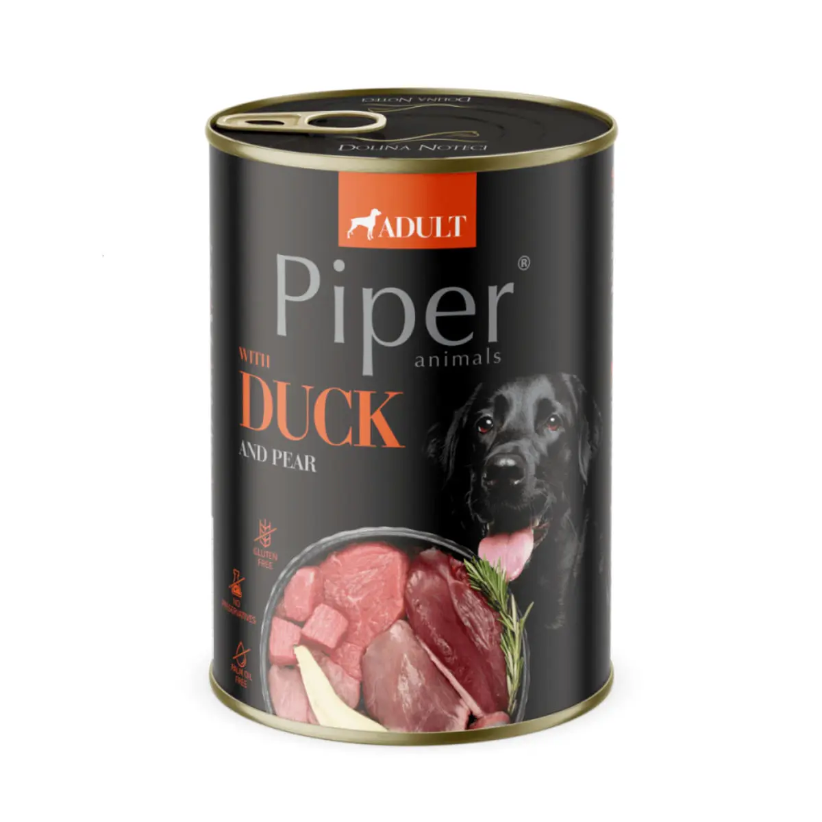 PIPER Animals, XS-XL, Rata, conserva hrana umeda fara cereale caini, (in aspic), 800g - Image 2