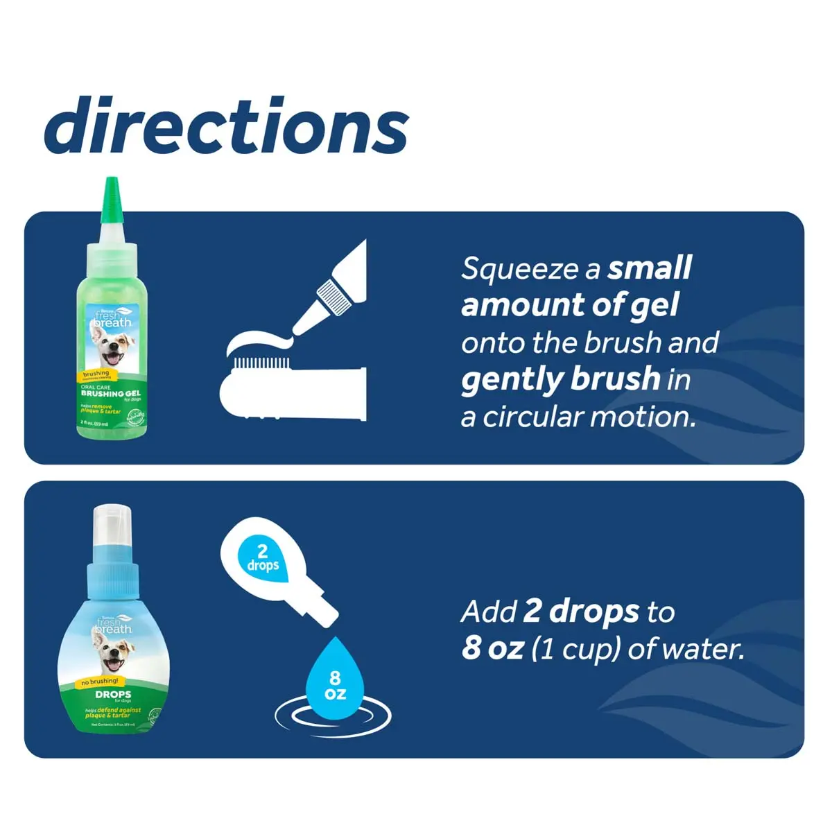 Kit Igiena Orala pentru Caini Advanced Whitening TropiClean, 59 ml - Image 4