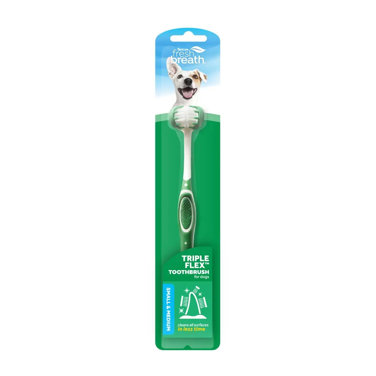 Triple Flex Toothbrush TropiClean For Small Dogs S - Image 2