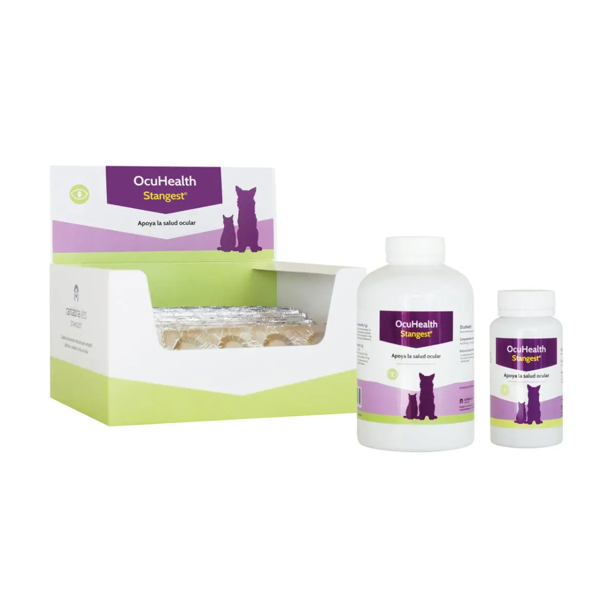 STANGEST Ocuhealth, XS-XL, supliment oftalmic caini si pisici, flacon, 60 comprimate - Image 2
