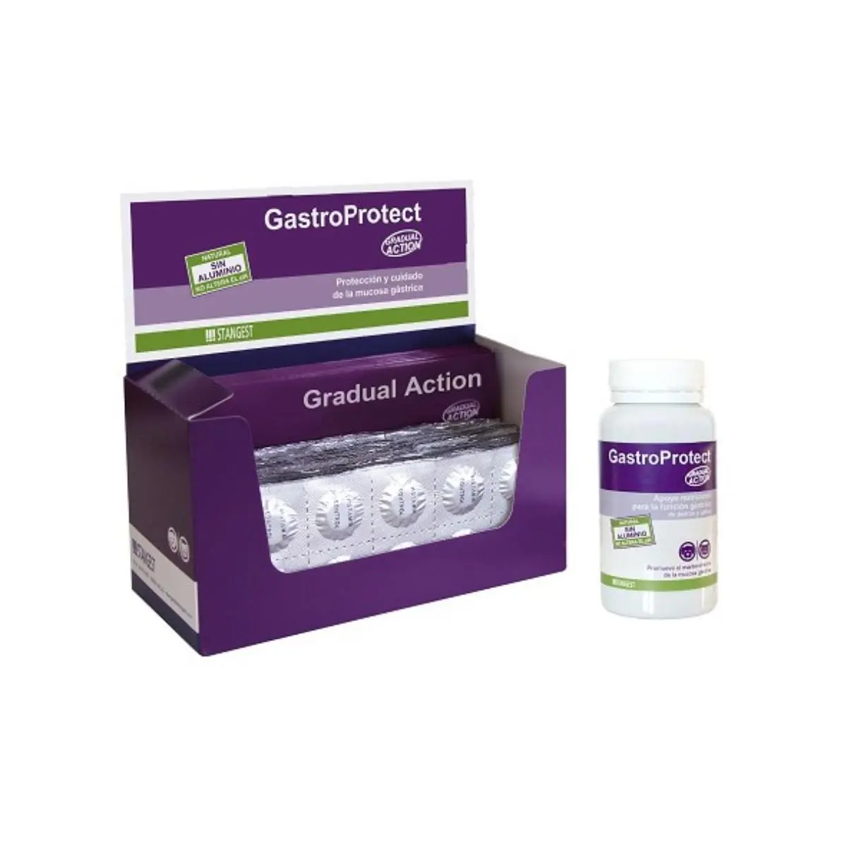 STANGEST Gastroprotect, supliment sistem digestiv & probiotice caini, comprimate STANGEST Gastroprotect, XS-XL, supliment sistem digestiv & probiotice caini si pisici, blister, 8 comprimate - Image 2