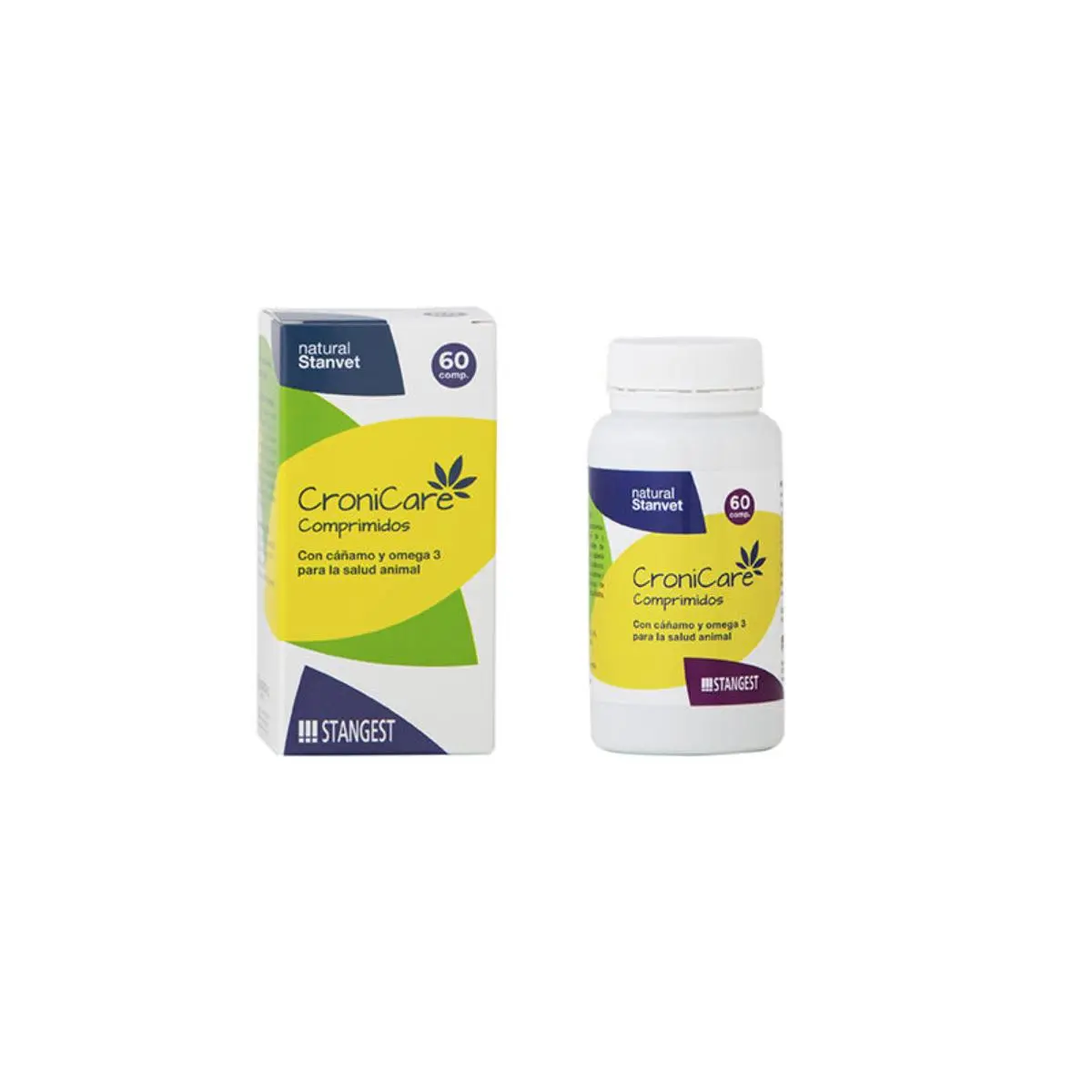 STANGEST CroniCare, supliment sistem nervos & calmante, afectiuni oncologice caini, comprimate STANGEST CroniCare, XS-XL, supliment sistem nervos & calmante, afectiuni oncologice caini si pisici, flacon, 60 comprimate - Image 3