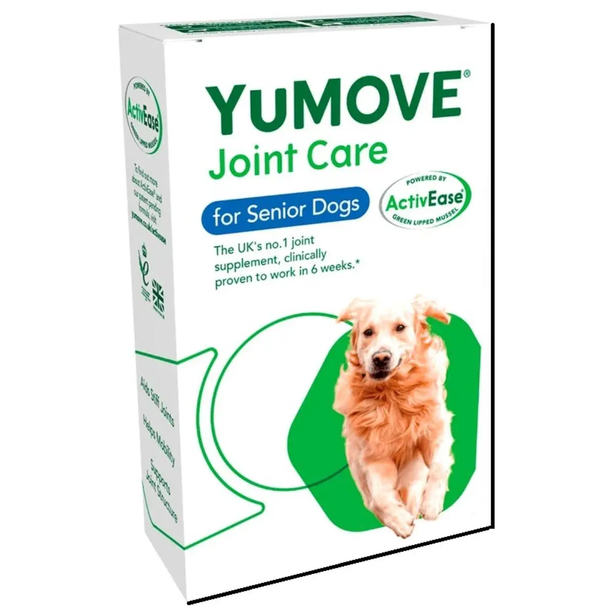 YuMOVE Joint Care for Senior Dogs, supliment sistem articular caini senior, comprimate YuMOVE Joint Care for Senior Dogs, XS-XL, supliment sistem articular caini senior, cutie, 240 comprimate - Image 2