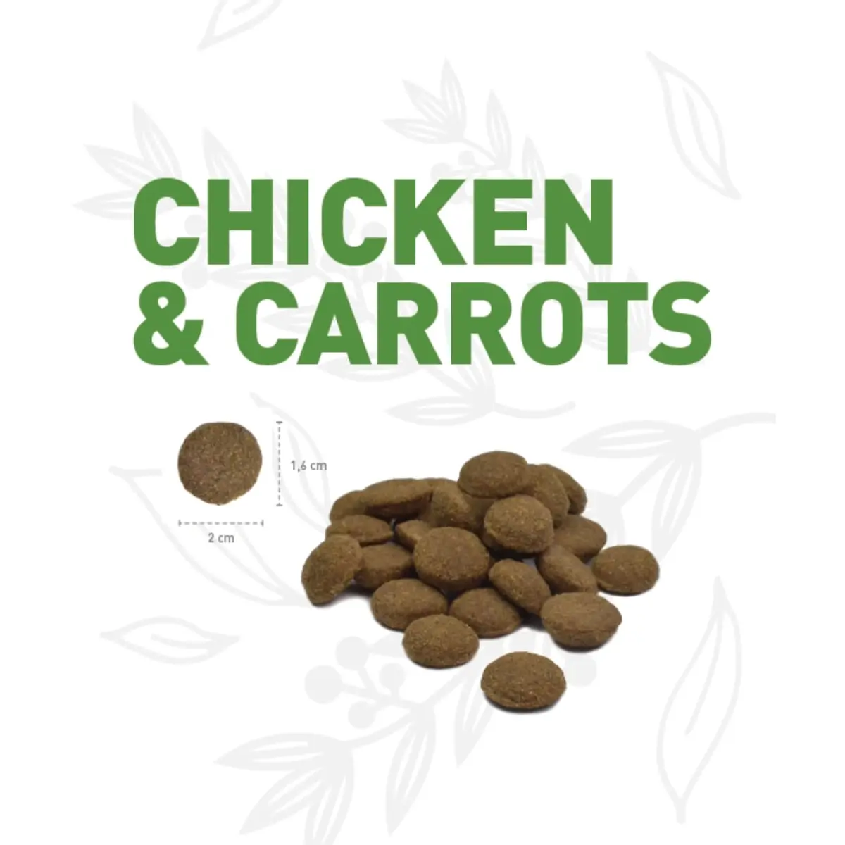 WEEGO, XS-XL, Pui si Morcov, hrana uscata caini, 12kg - Image 3