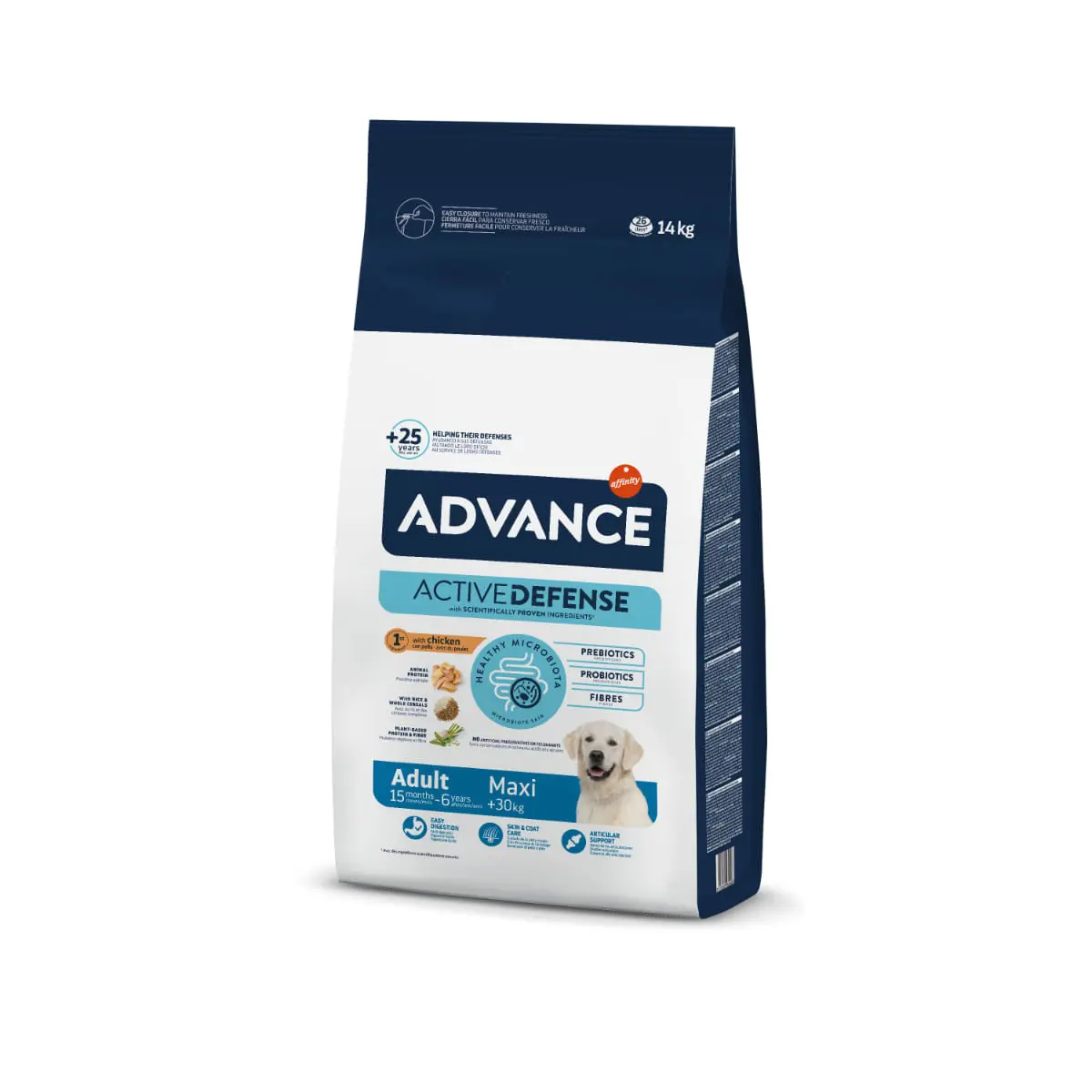 ADVANCE Adult Maxi, L-XL, Pui, hrana uscata caini, 14kg - Image 8