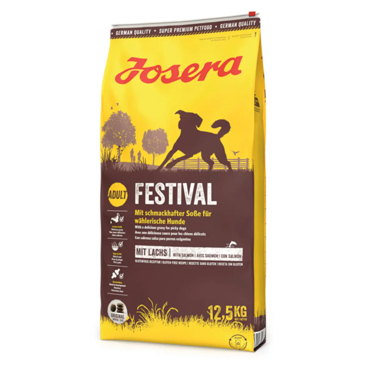 JOSERA Festival, XS-XL, Pasare si Somon, hrana uscata caini, 12.5kg - Image 2