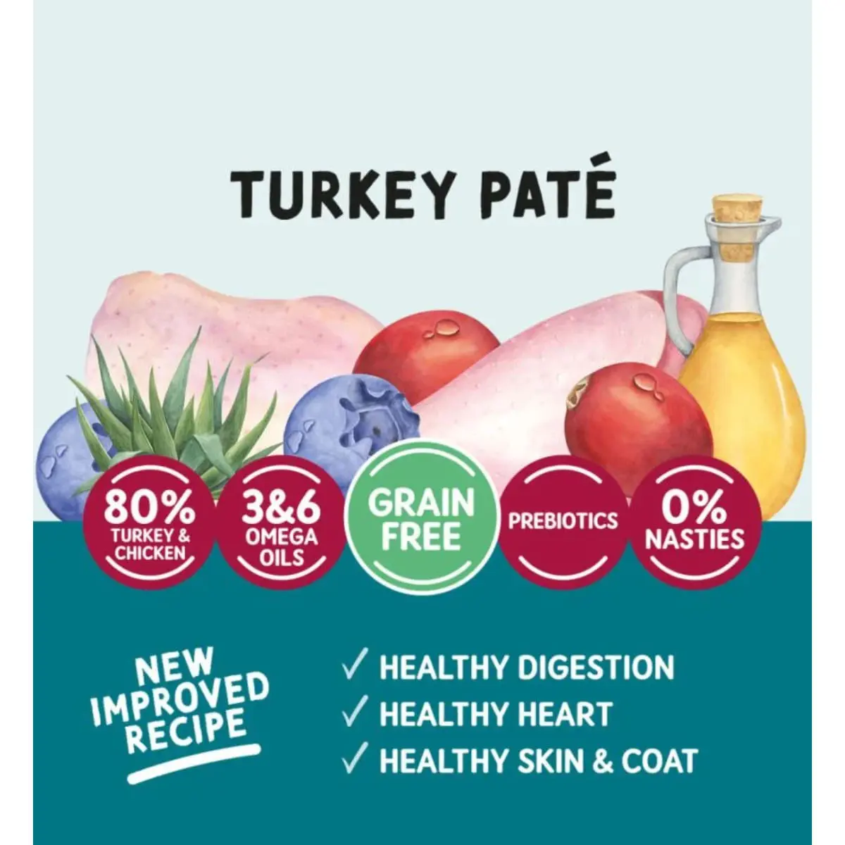 NATURO, Curcan, plic hrana umeda fara cereale pisici, (pate), 85g - Image 3