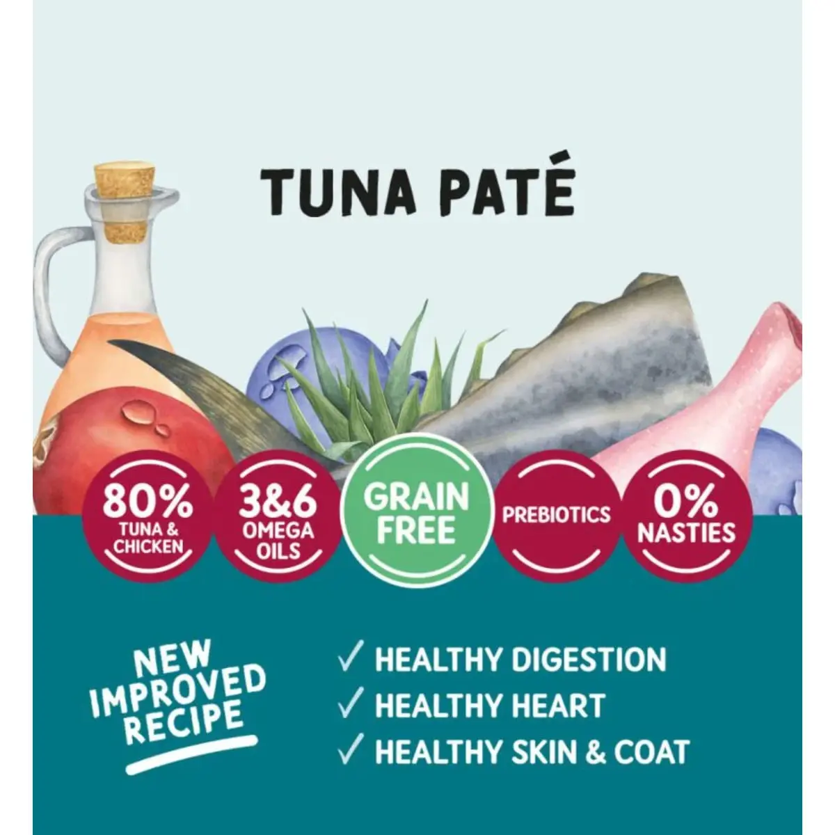 NATURO, Ton, plic hrana umeda fara cereale pisici, (pate), 85g - Image 5