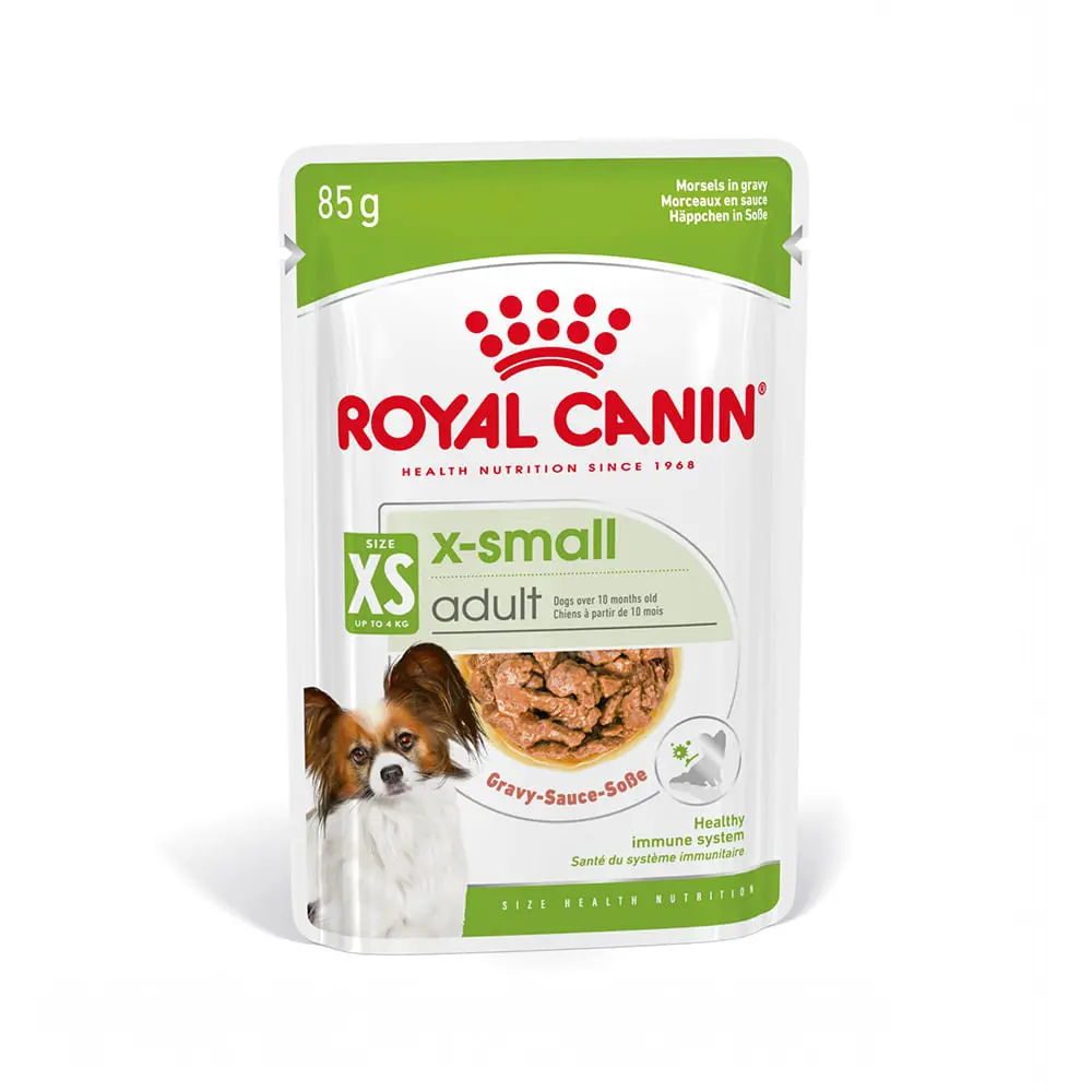 ROYAL CANIN X-Small Adult hrana umeda caini (in sos), 85g