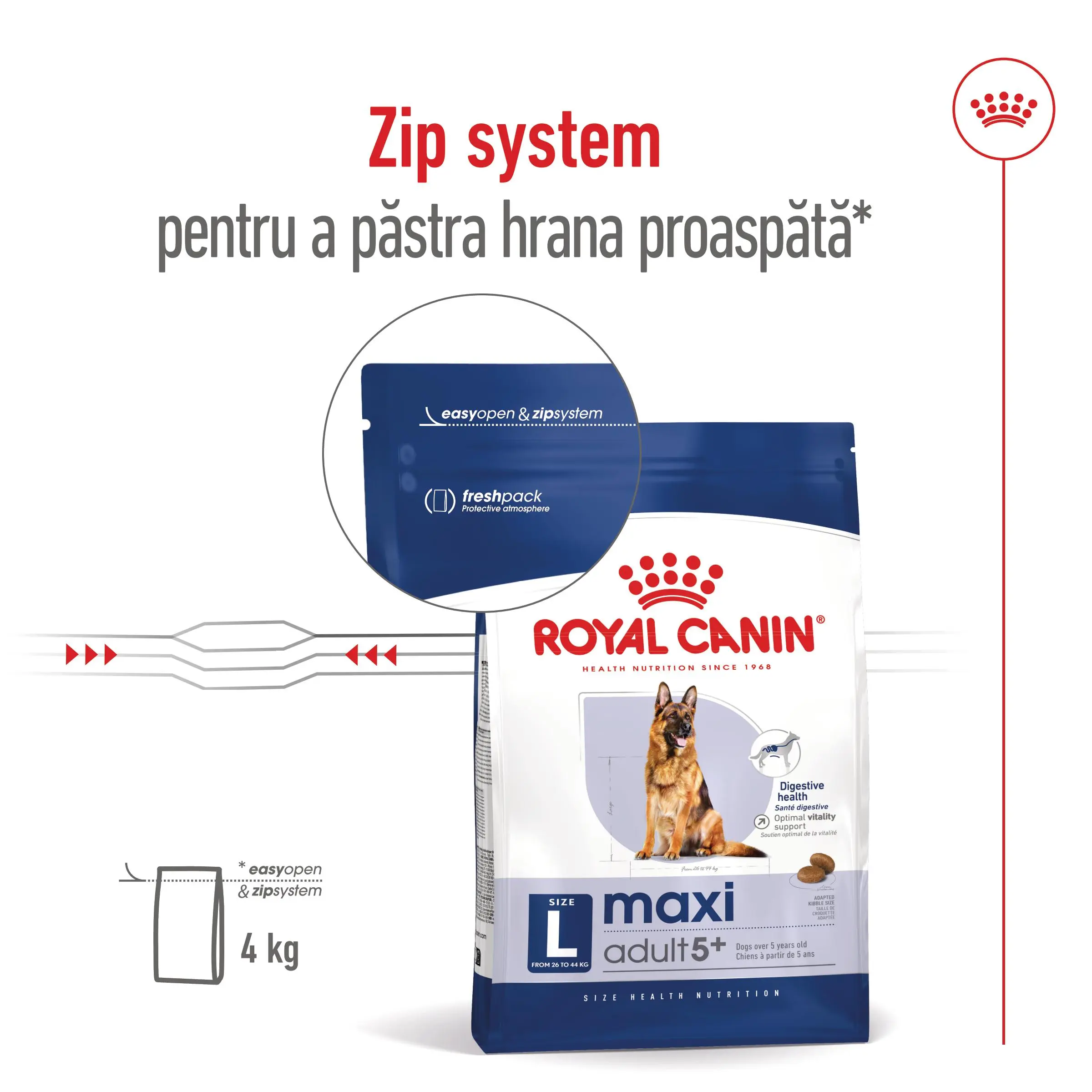 ROYAL CANIN Maxi Adult 5+, hrana uscata caini, 15kg - Image 12