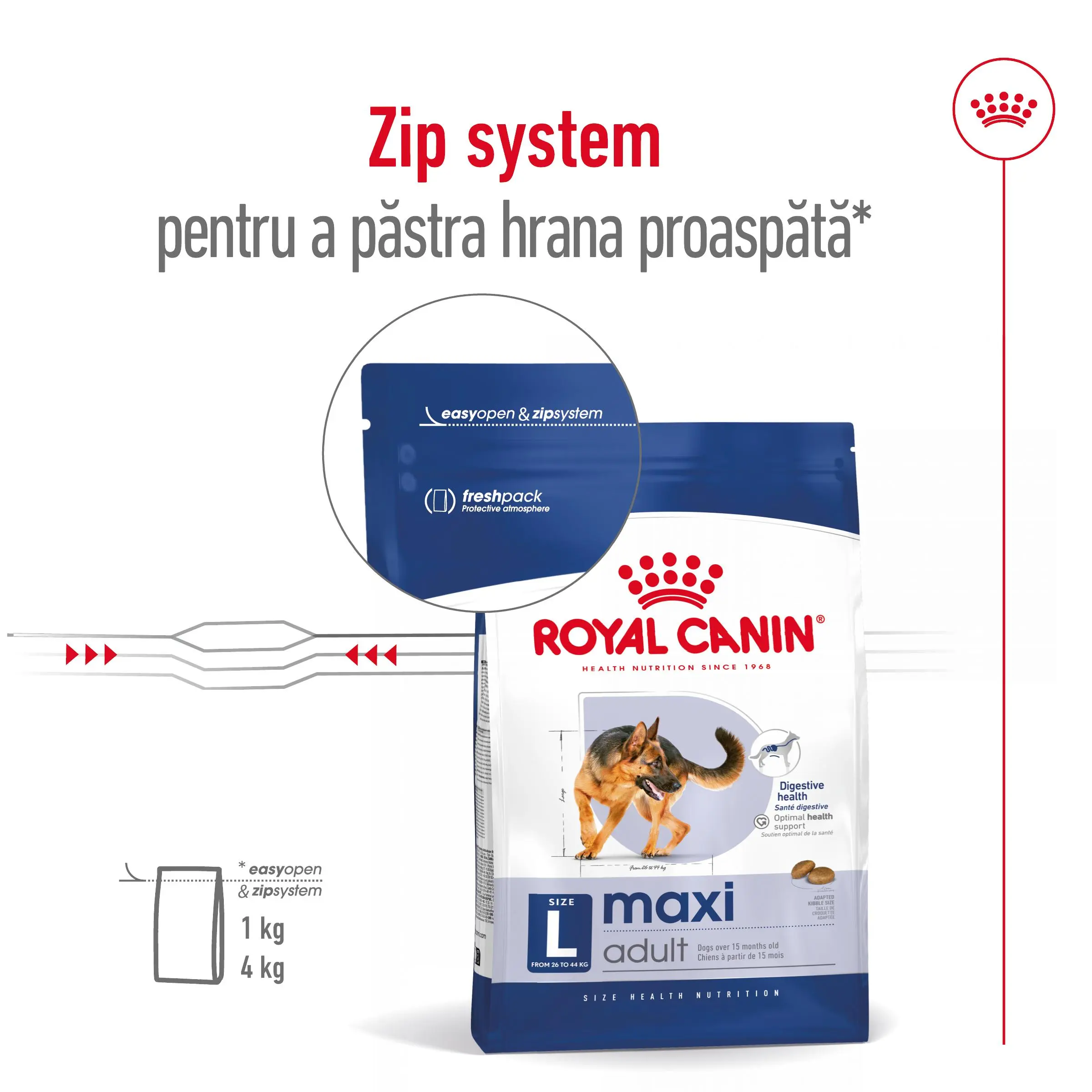 ROYAL CANIN Maxi Adult, hrana uscata caini, 3kg - Image 12