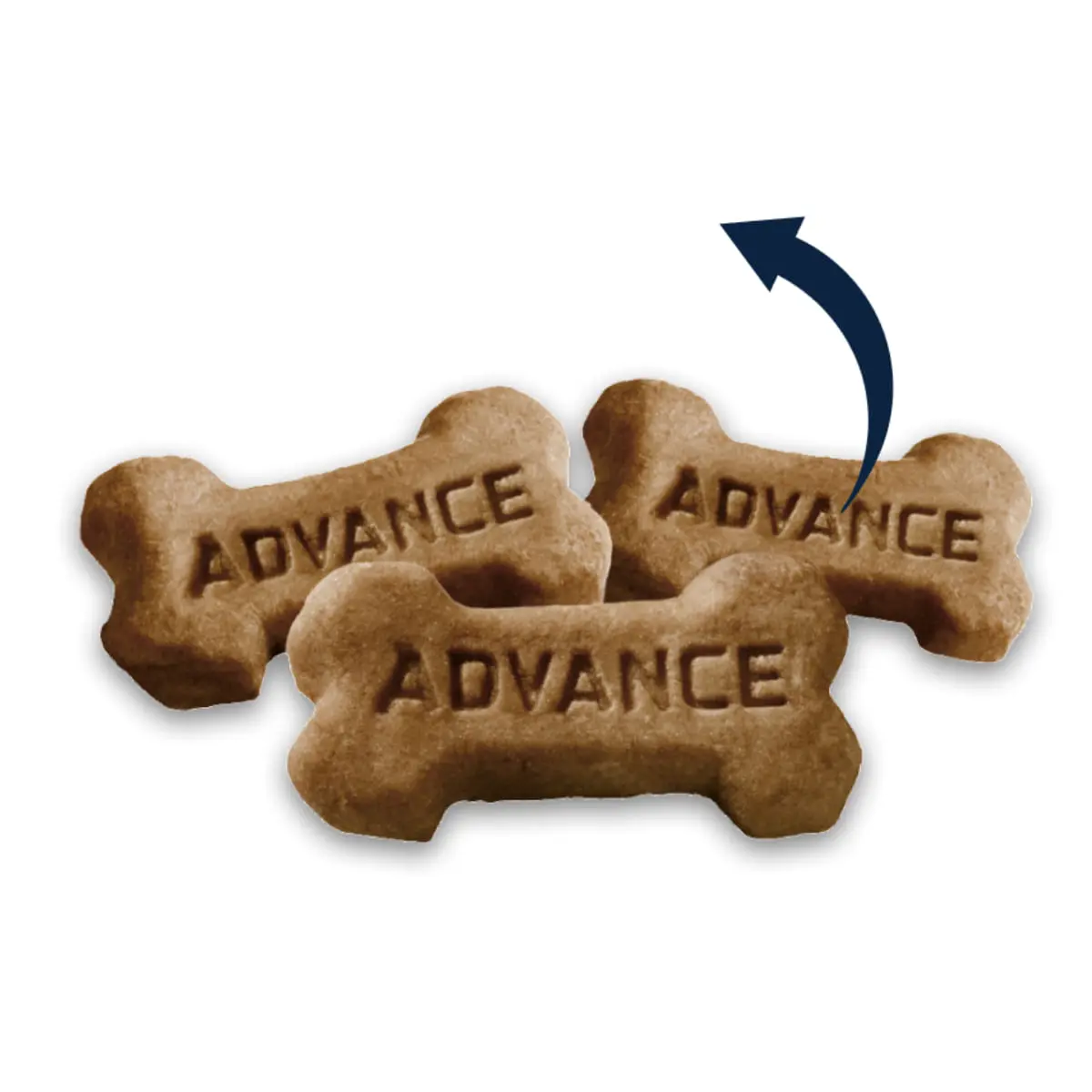 ADVANCE Sensitive Snack, XS-XL, Somon, hrana uscata caini, sistem digestiv, 150g - Image 3