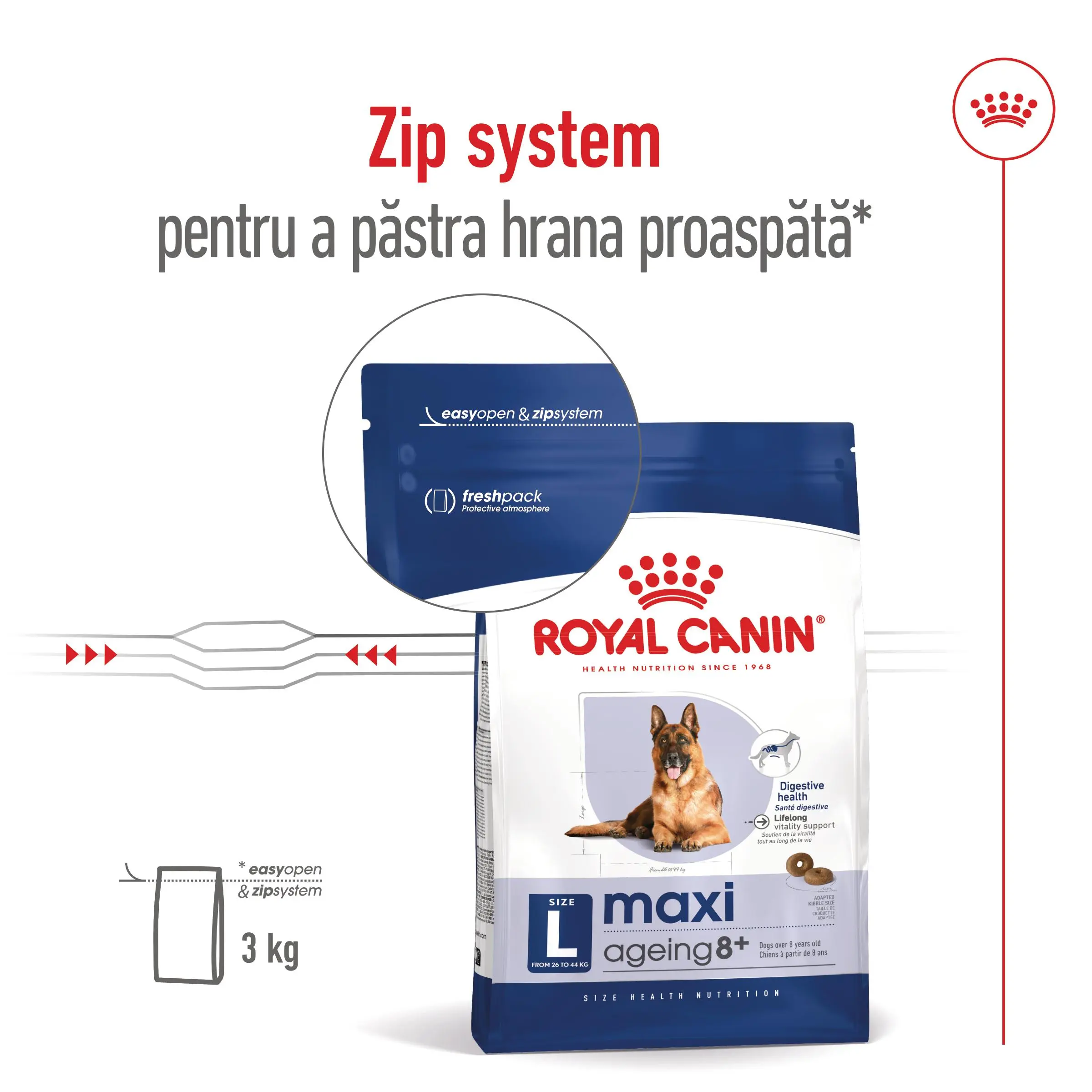 ROYAL CANIN Maxi Ageing 8+, hrana uscata caini, 15kg - Image 12