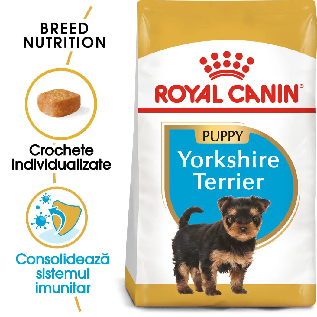 ROYAL CANIN Yorkshire Puppy, hrana uscata caini junior, 500g