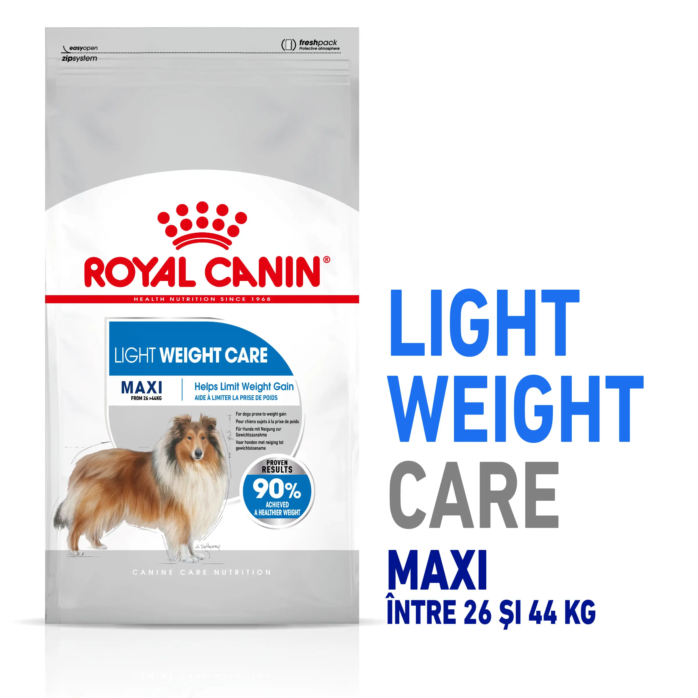 ROYAL CANIN Maxi Light Weight Care, hrana uscata caini, limitarea cresterii in greutate, 12kg