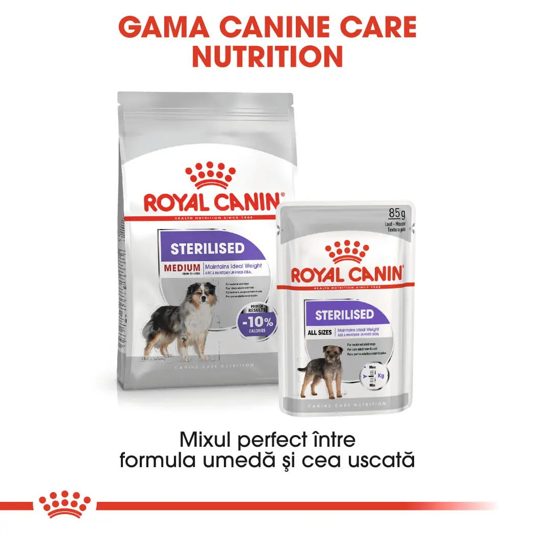 ROYAL CANIN Medium Sterilised Adult, hrana uscata caini sterilizati, 12kg - Image 9