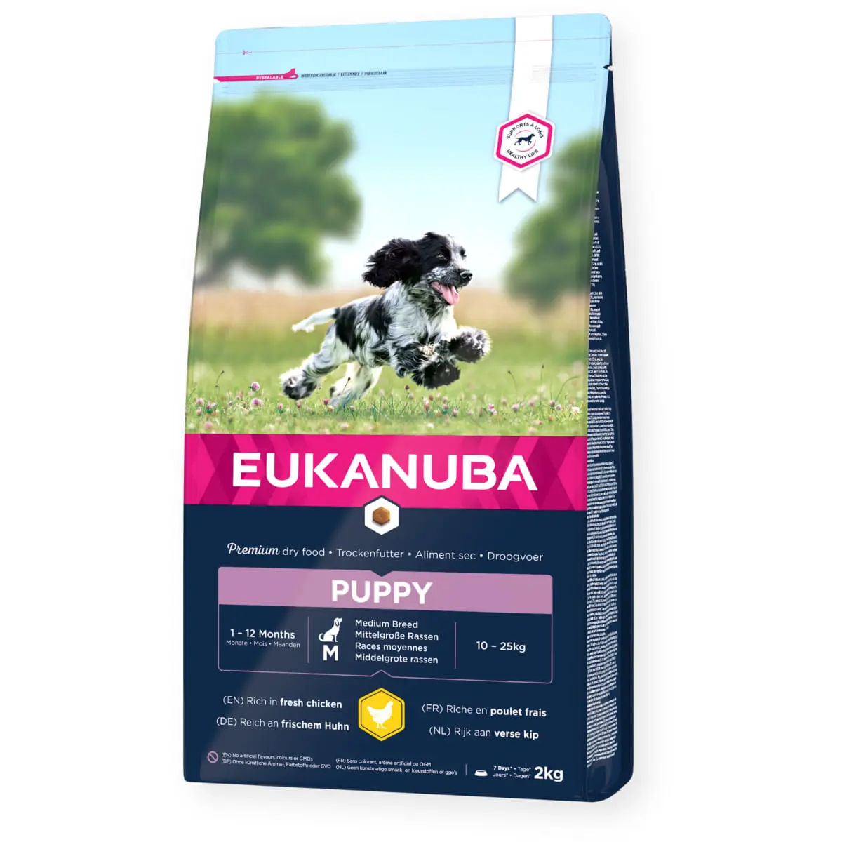 EUKANUBA Puppy Medium Breed, M, Pui, hrana uscata caini junior, 15kg - Image 2