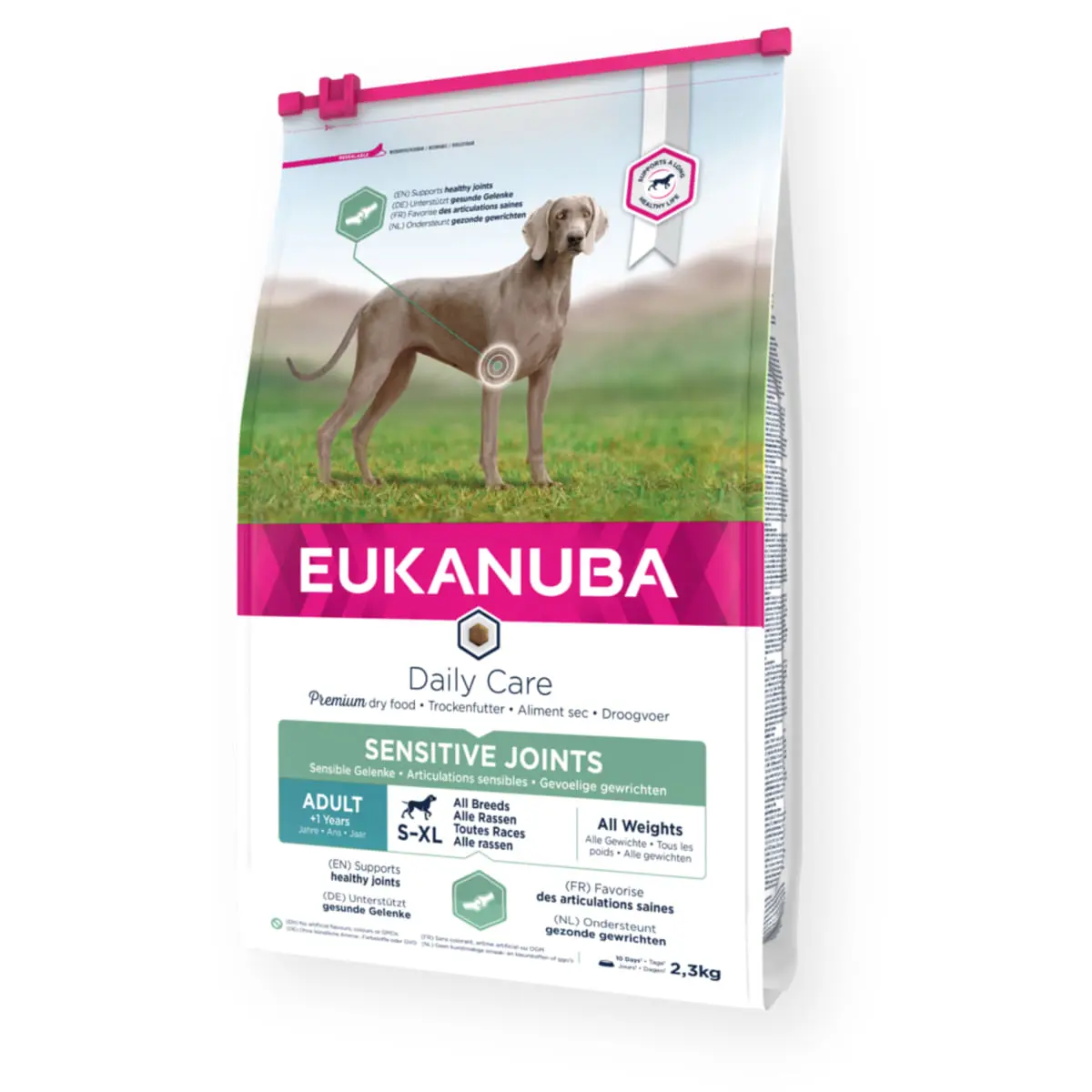 EUKANUBA Daily Care Sensitive Joints, S-XL, Pui, hrana uscata caini, sistem articular, 12kg - Image 2