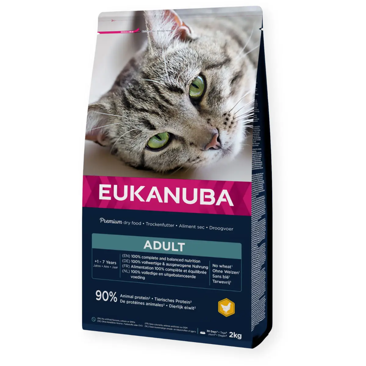 EUKANUBA Adult, Pui, hrana uscata pisici, 10kg