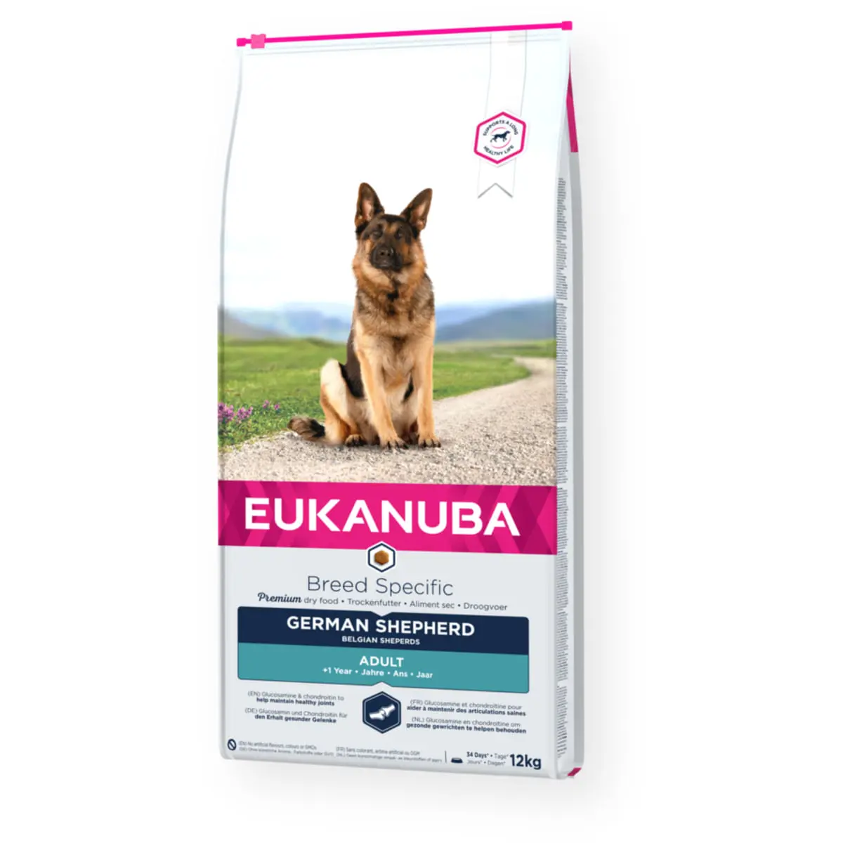 EUKANUBA Breed Specific Ciobanesc German, M-XL, Pui, hrana uscata caini, 12kg