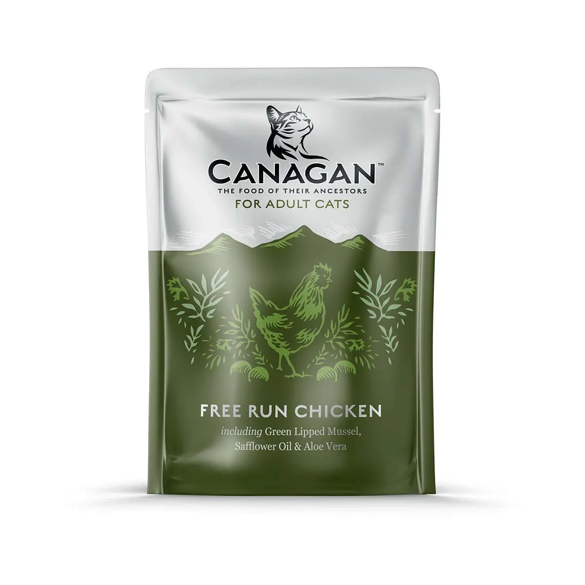 CANAGAN, Pui, plic hrana umeda fara cereale pisici, (in supa), 85g