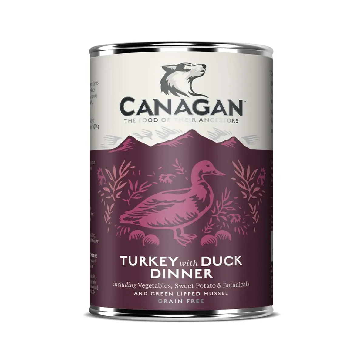 CANAGAN Turkey&Duck Dinner, XS-XL, Curcan si Rata, conserva hrana umeda fara cereale caini junior & adult, (in supa), 400g - Image 2