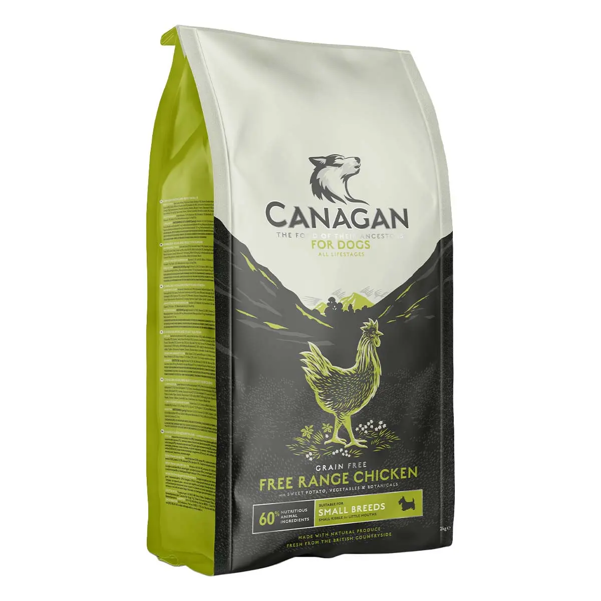 CANAGAN Small Breed Free Range Chicken, XS-S, Pui, hrana uscata fara cereale caini junior & adult, 500g - Image 2