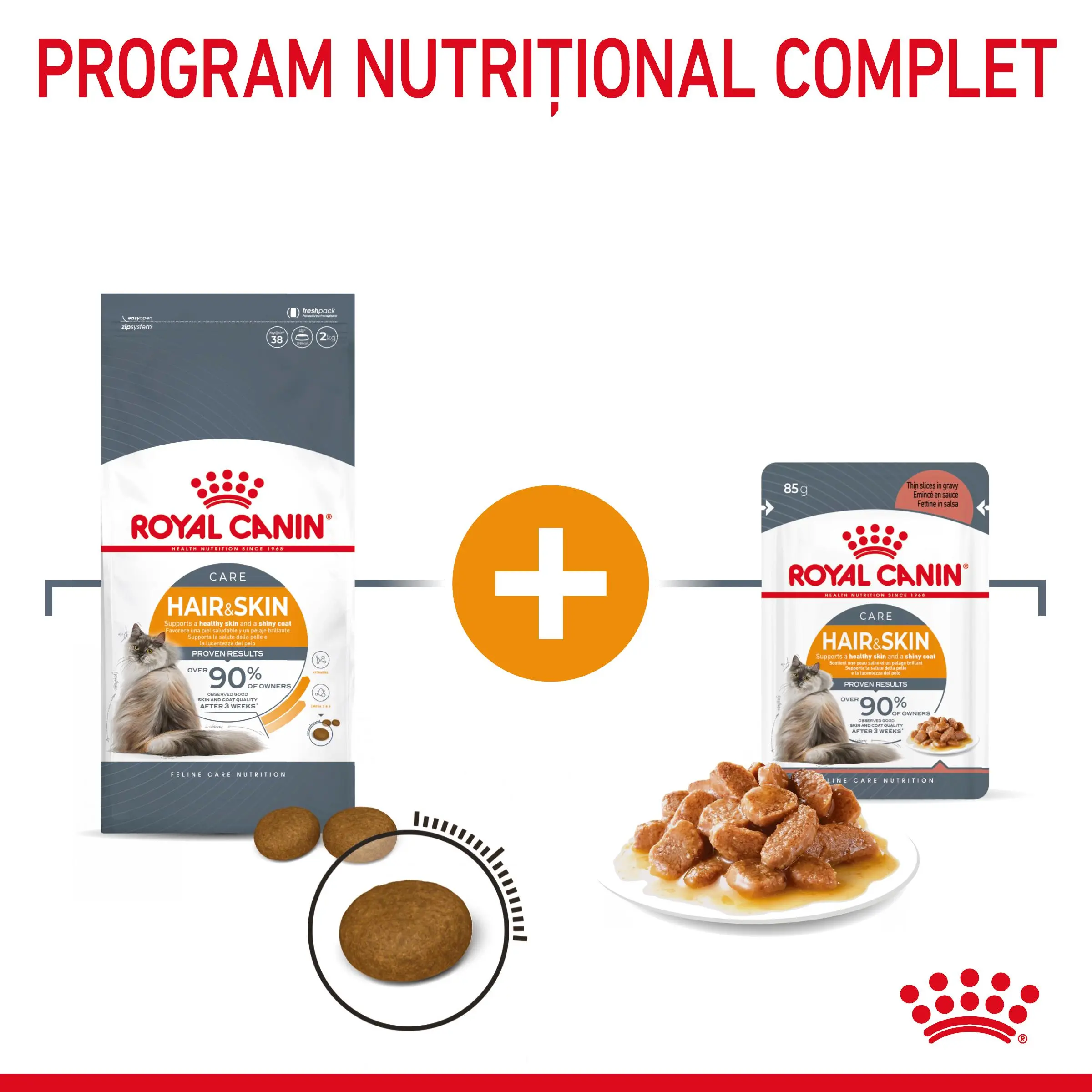 ROYAL CANIN Hair & Skin Care Adult, hrana uscata pisici, piele & blana, 4kg - Image 8