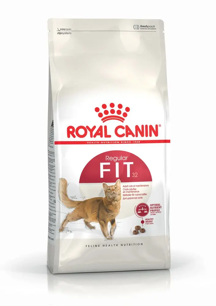 ROYAL CANIN Fit32 Adult, hrana uscata pisici, activitate fizica moderata, 10+2kg GRATUIT - Image 3