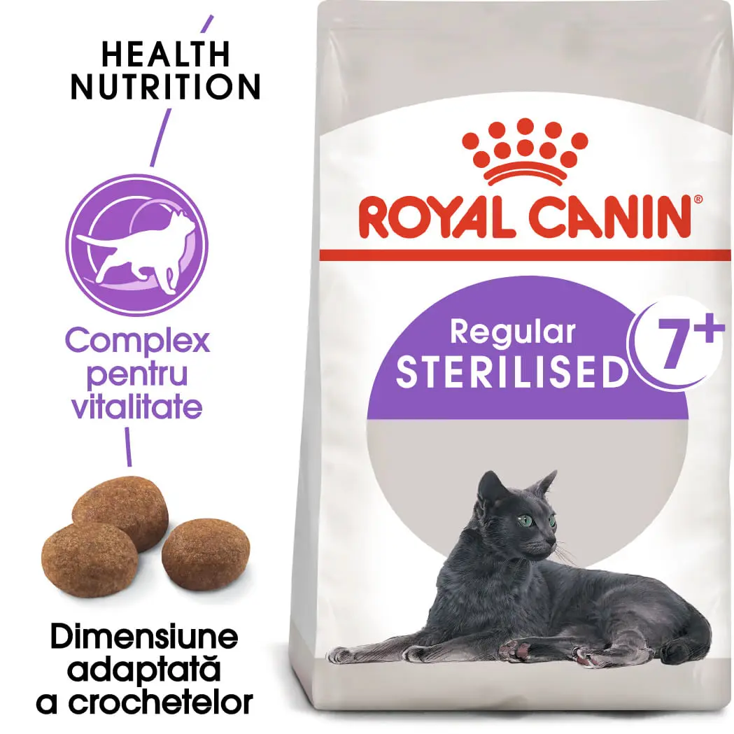 ROYAL CANIN Sterilised 7+, hrana uscata pisici sterilizate, 1.5kg - Image 2